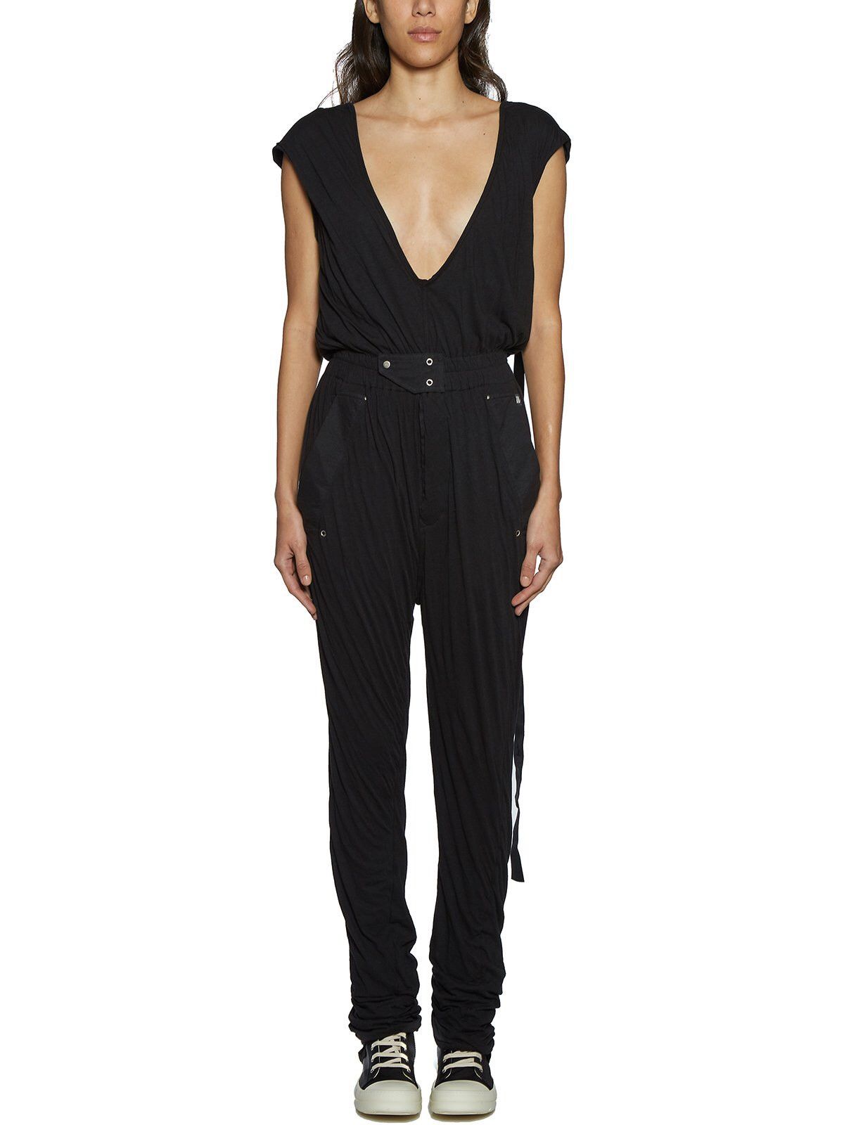 Rick Owens Drkshdw Rick Owens 21SS PHLEGETHON Drkshdw V Neck Bodybag Jumpsuit Size XS / US 0-2 / IT 36-38 - 7 Thumbnail