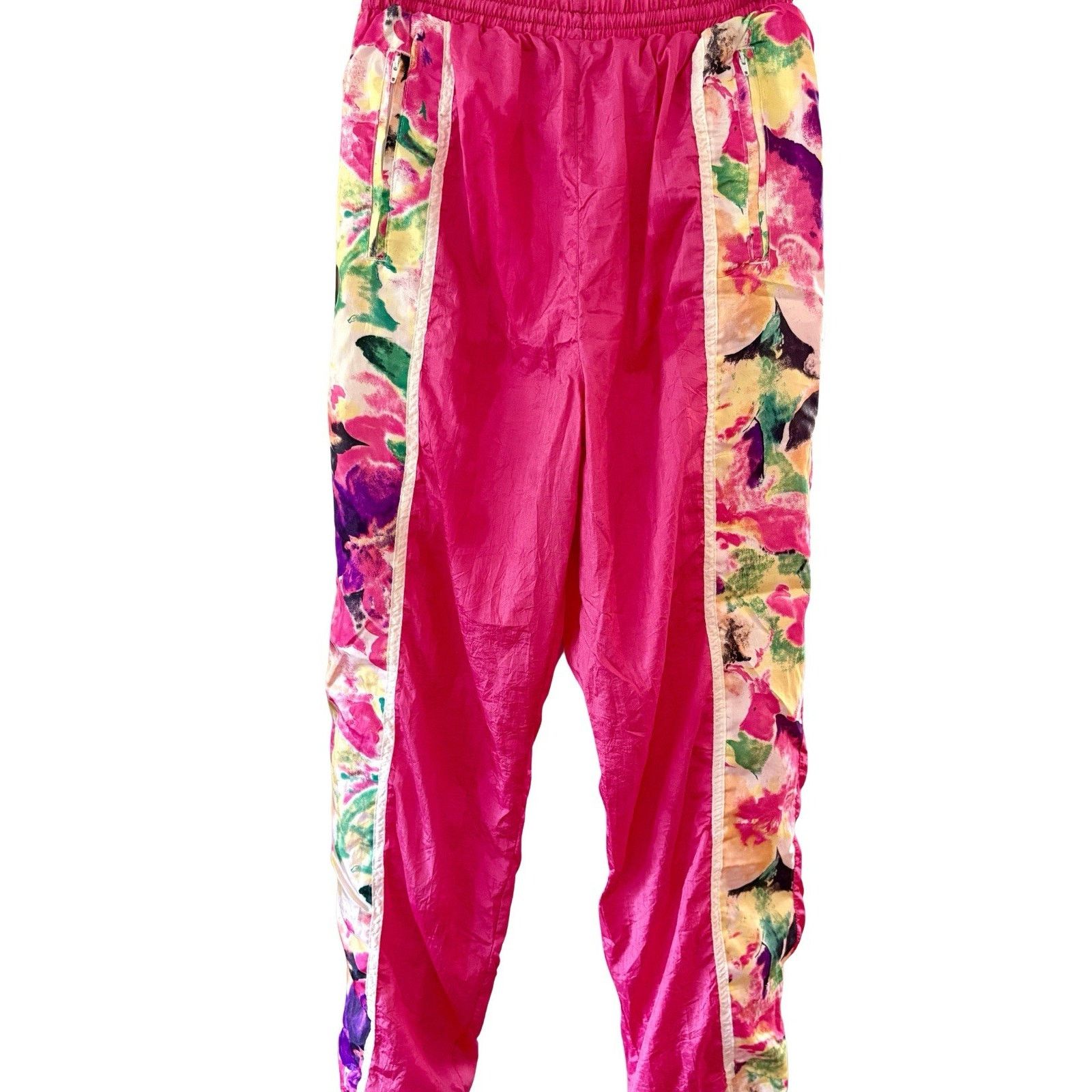 Pierre Cardin Vint Windbreaker Tracksuit Pant Pink Women Med Pierre Cardin Size 30" / US 8 / IT 44 - 1 Thumbnail