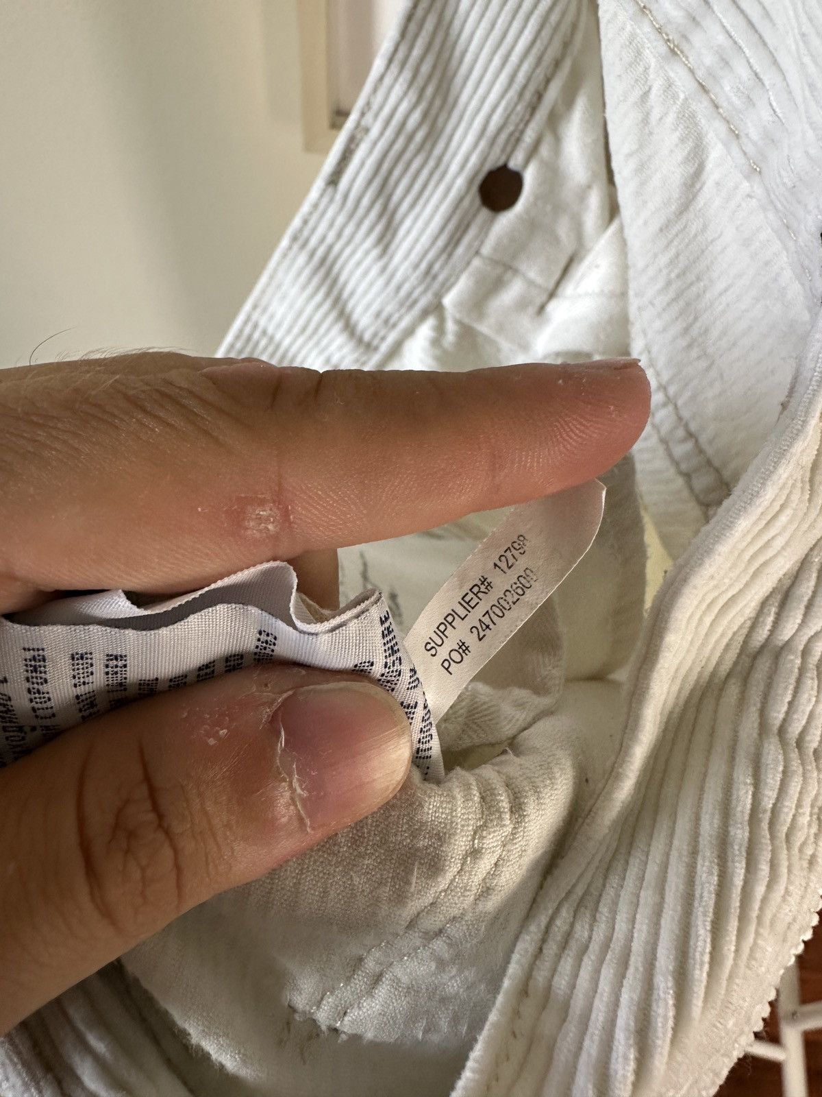 Ralph Lauren Ralph Lauren RRL Gramercy 815 Corduroy Pants White Size 28" / US 6 / IT 42 - 8 Thumbnail