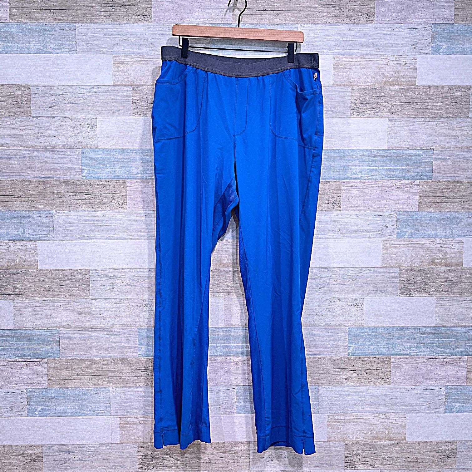 Other INFINITY Cherokee Slim Pull On Scrub Pants Blue Womens XLT Size 38" / US 16 / IT 52 - 1 Thumbnail