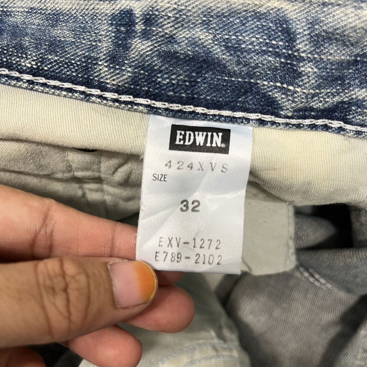 Edwin Vintage Edwin Distressed Workwear Denim Jeans Size US 34 / EU 50 - 15 Thumbnail