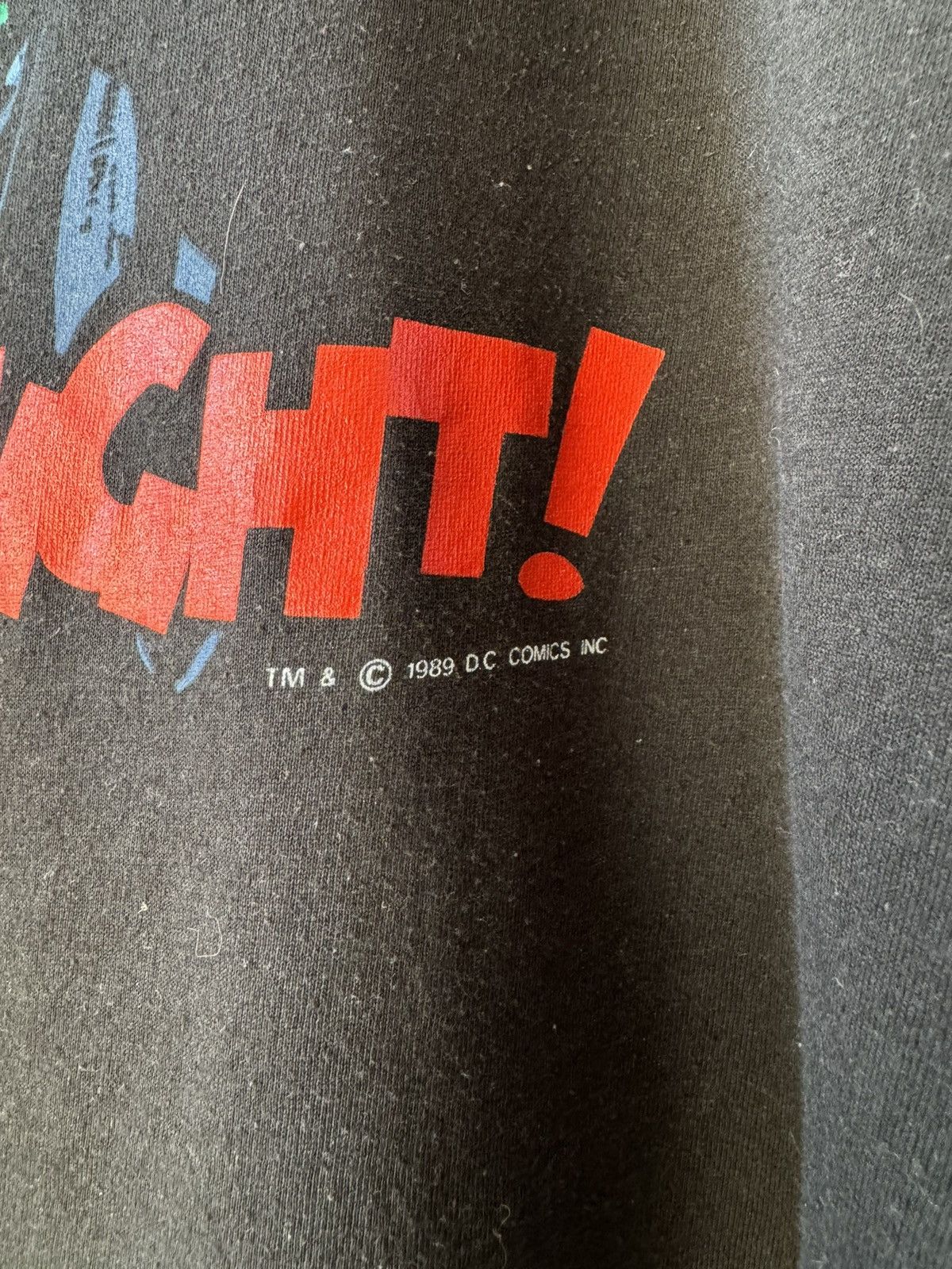 DC Comics × Vintage Vintage 1989 Batman vs Joker Will Rule The Night Tee Size US L / EU 52-54 / 3 - 9 Thumbnail