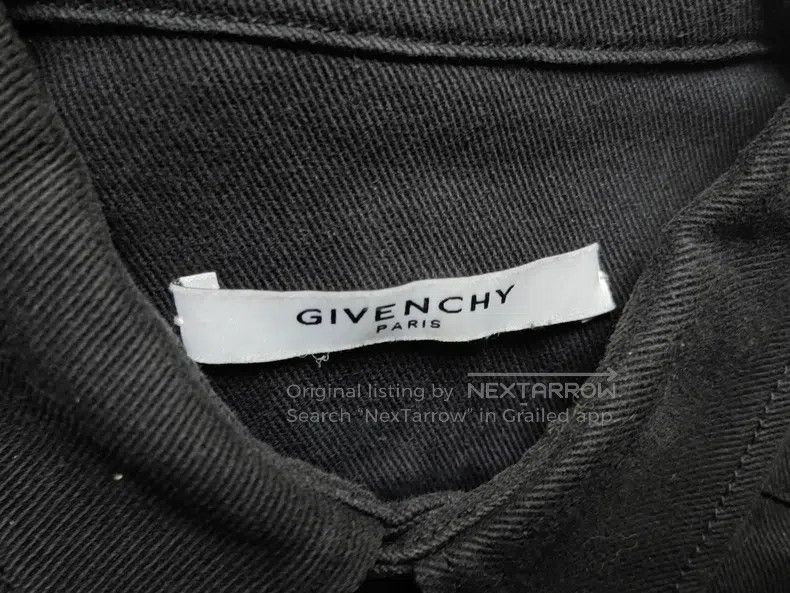 Givenchy Givenchy Men's Black Denim Shirt, Size M, 100 Size US M / EU 48-50 / 2 - 5 Thumbnail