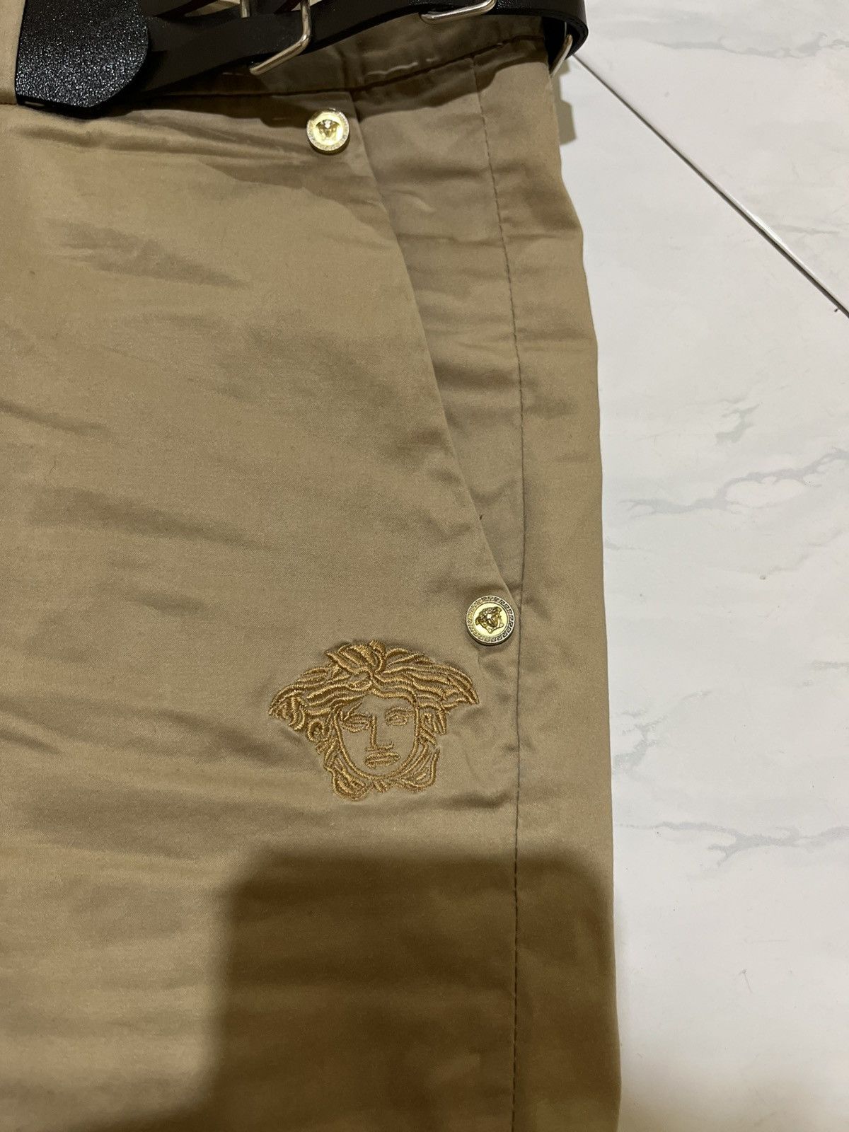 Versace 🔥 Gianni Versace Short Pants Size US 32 / EU 48 - 3 Thumbnail