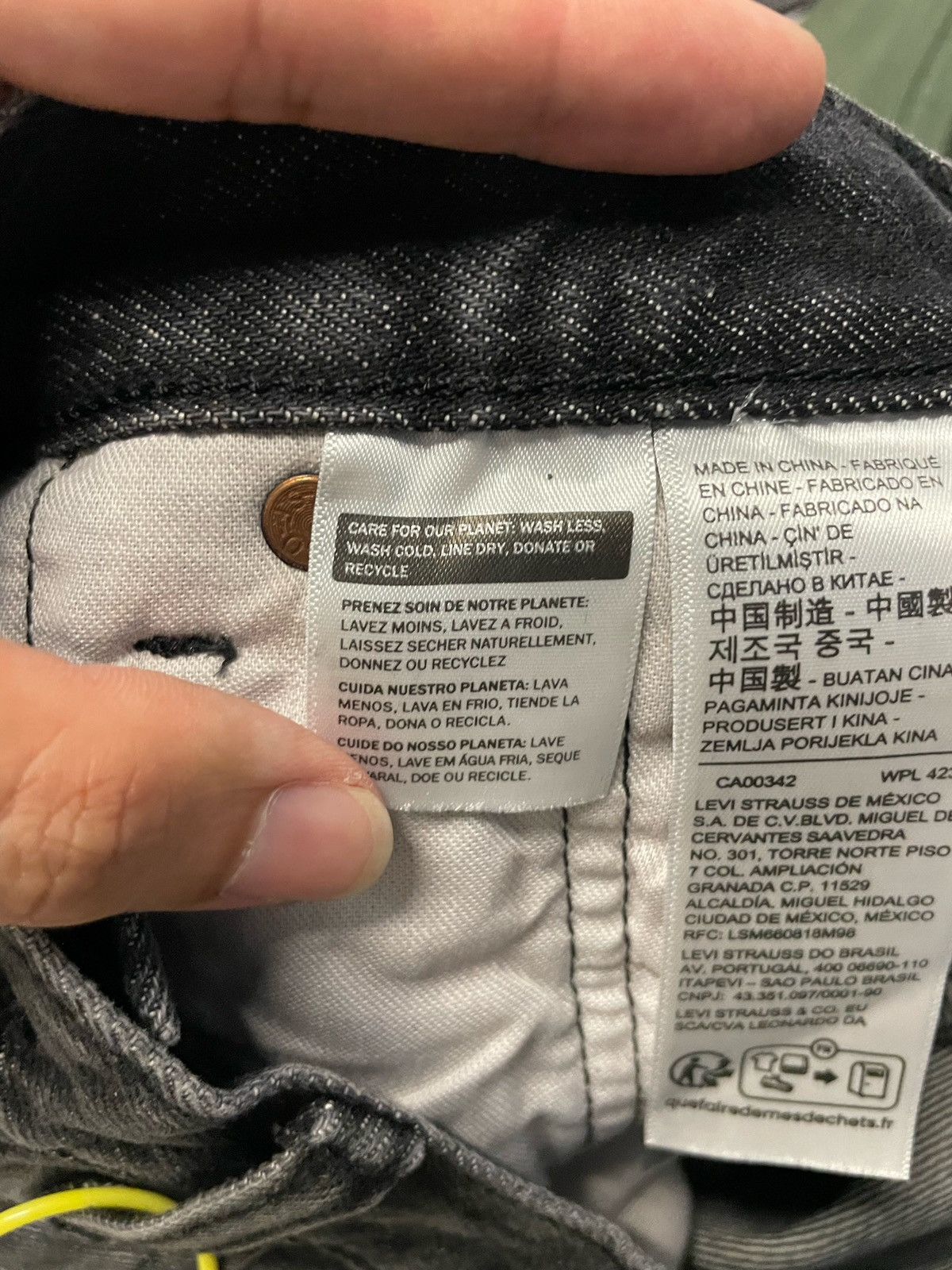 CLOT × Levi's Levi’s x CLOT UNIONRAIL 501 Jeans Size US 30 / EU 46 - 11 Thumbnail
