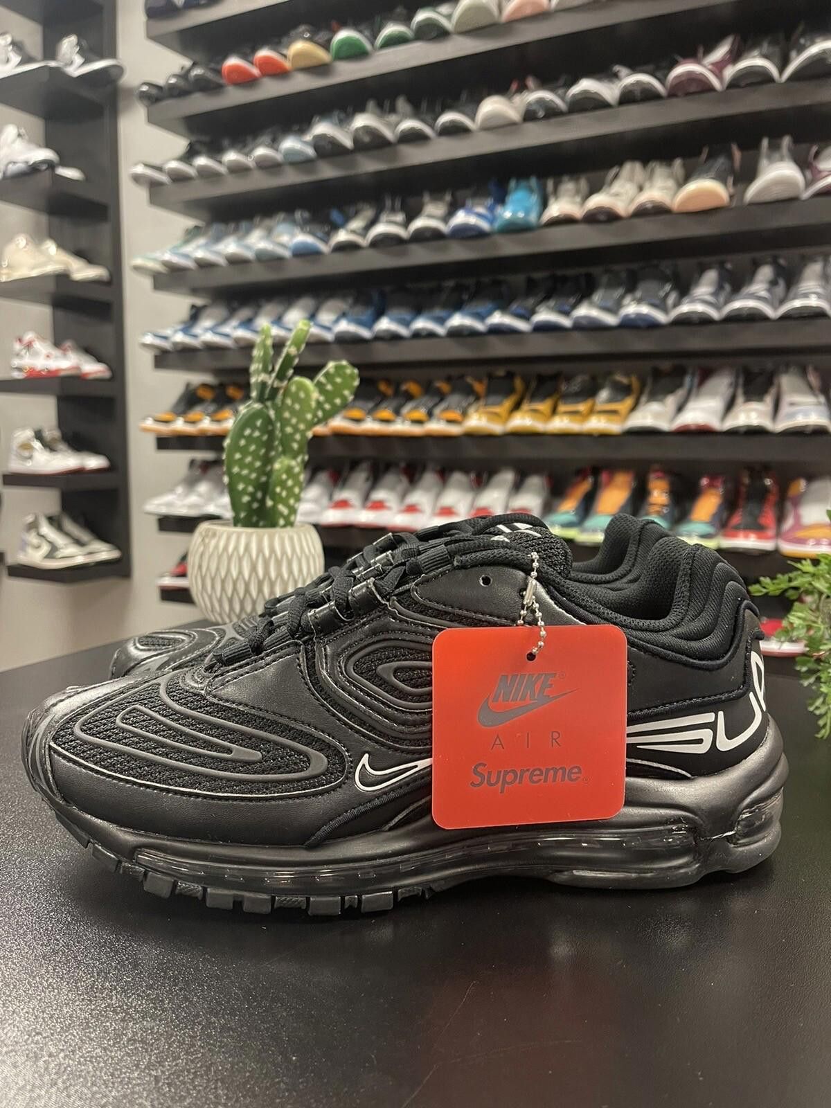 Nike Size 9 - Nike Air Max 98 TL SP x Supreme Black Brand New! Size US 9 / EU 42 - 1 Thumbnail