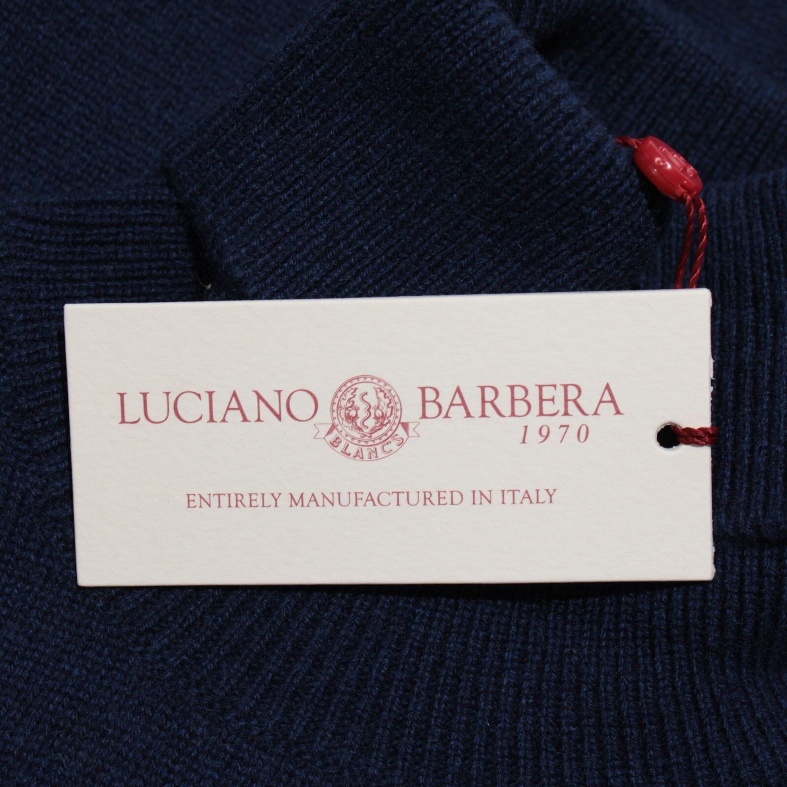 Luciano Barbera Luciano Barbera Sweater Size US L in Blue Size US L / EU 52-54 / 3 - 2 Thumbnail