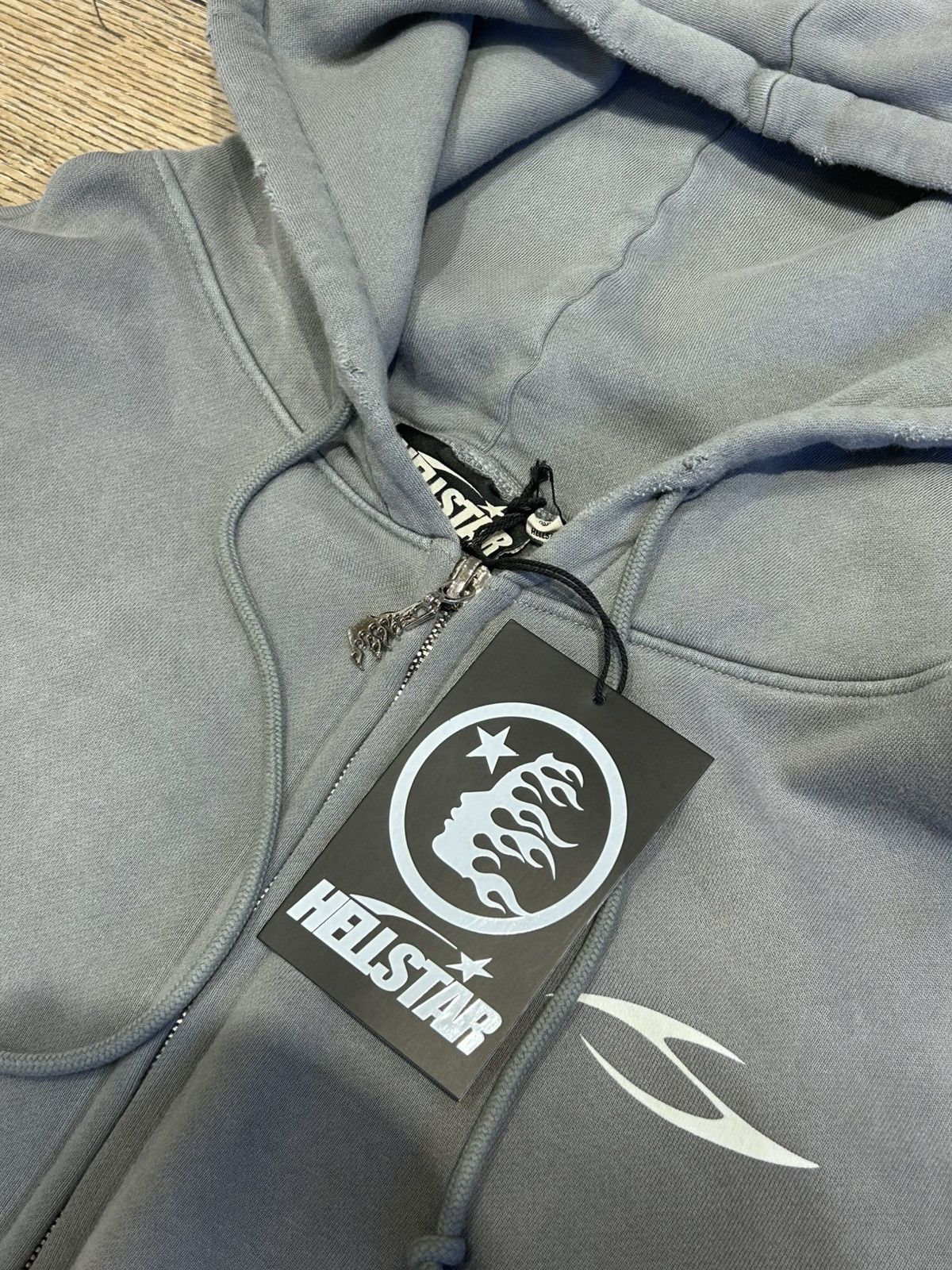 HELLSTAR Hellstar HStar Zip Up Hoodie Size US XXL / EU 58 / 5 - 3 Thumbnail