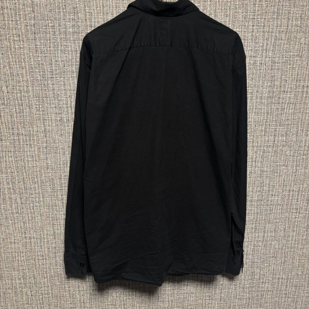 Versus Versace 90s Versus Versace Black Utility Shirt Lampo Zips Size US M / EU 48-50 / 2 - 3 Thumbnail