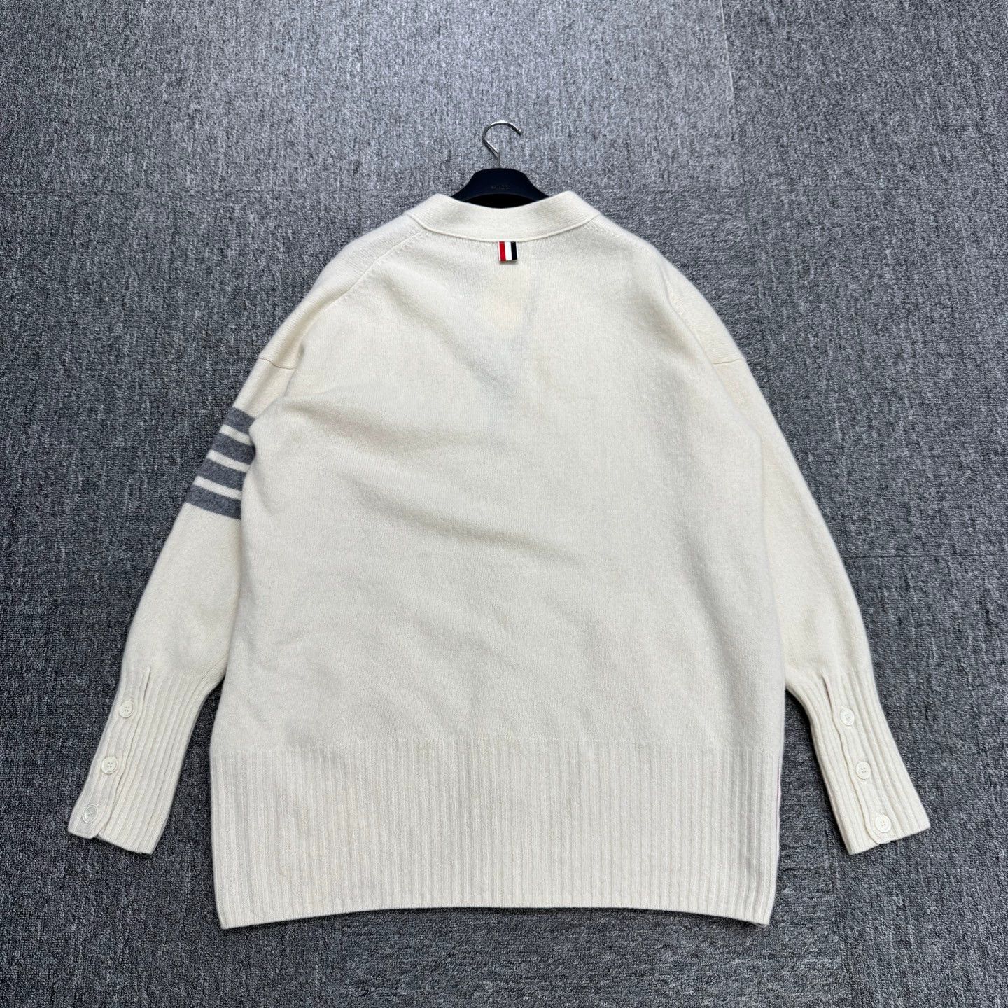 Thom Browne Thom Browne 4-Bar Wool Cardigan 98 New WT 36 Size XS / US 0-2 / IT 36-38 - 5 Thumbnail