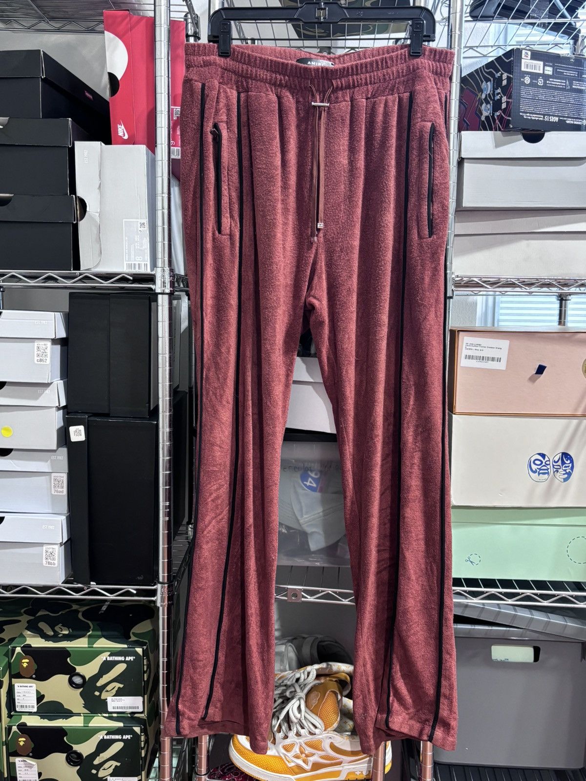 Amiri Amiri Western Fir Brick Track Pant Size US 38 / EU 54 - 1 Thumbnail