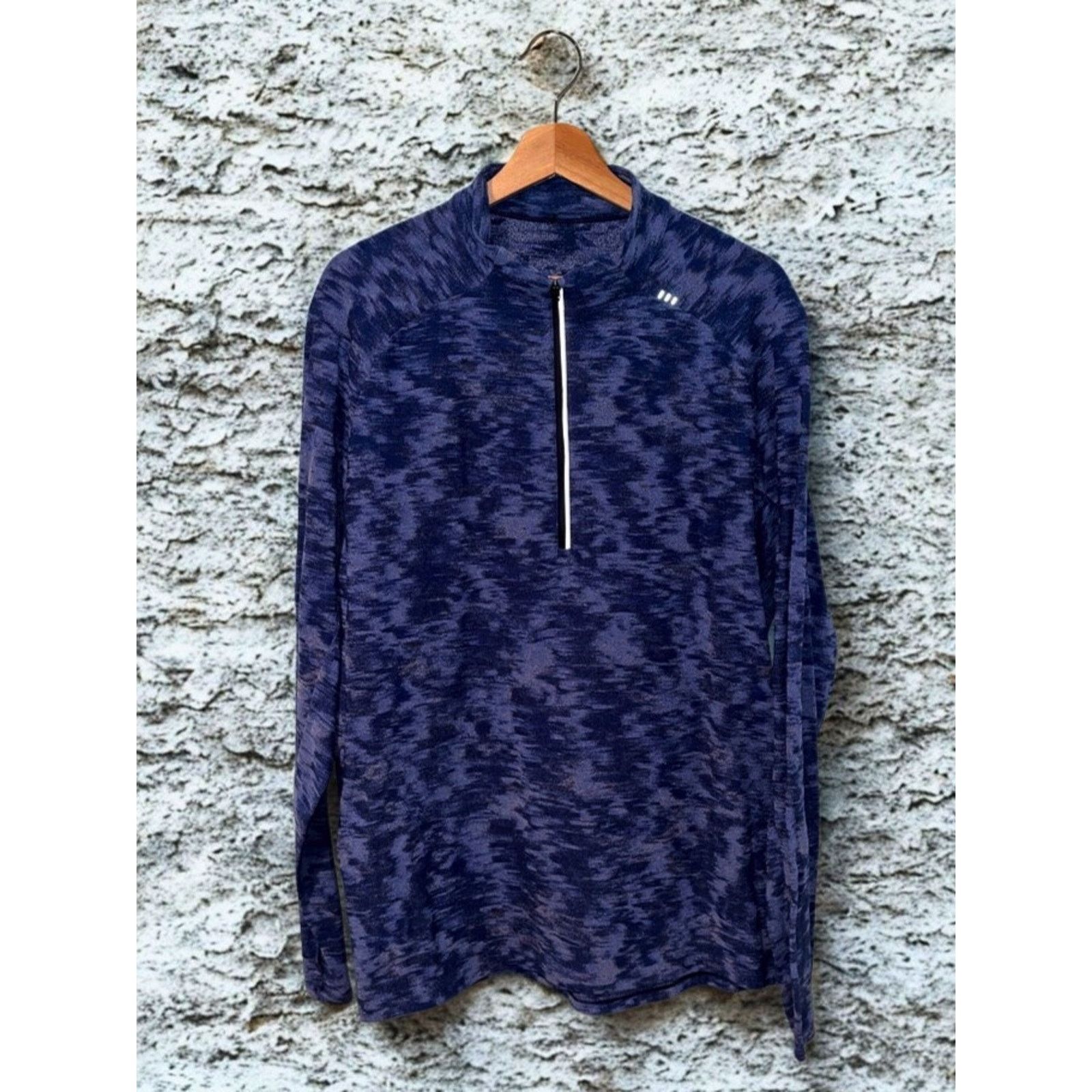 Lululemon Lululemon Surge Warm Half Zip Pullover Running Gym Mens XL Size US XL / EU 56 / 4 - 2 Thumbnail