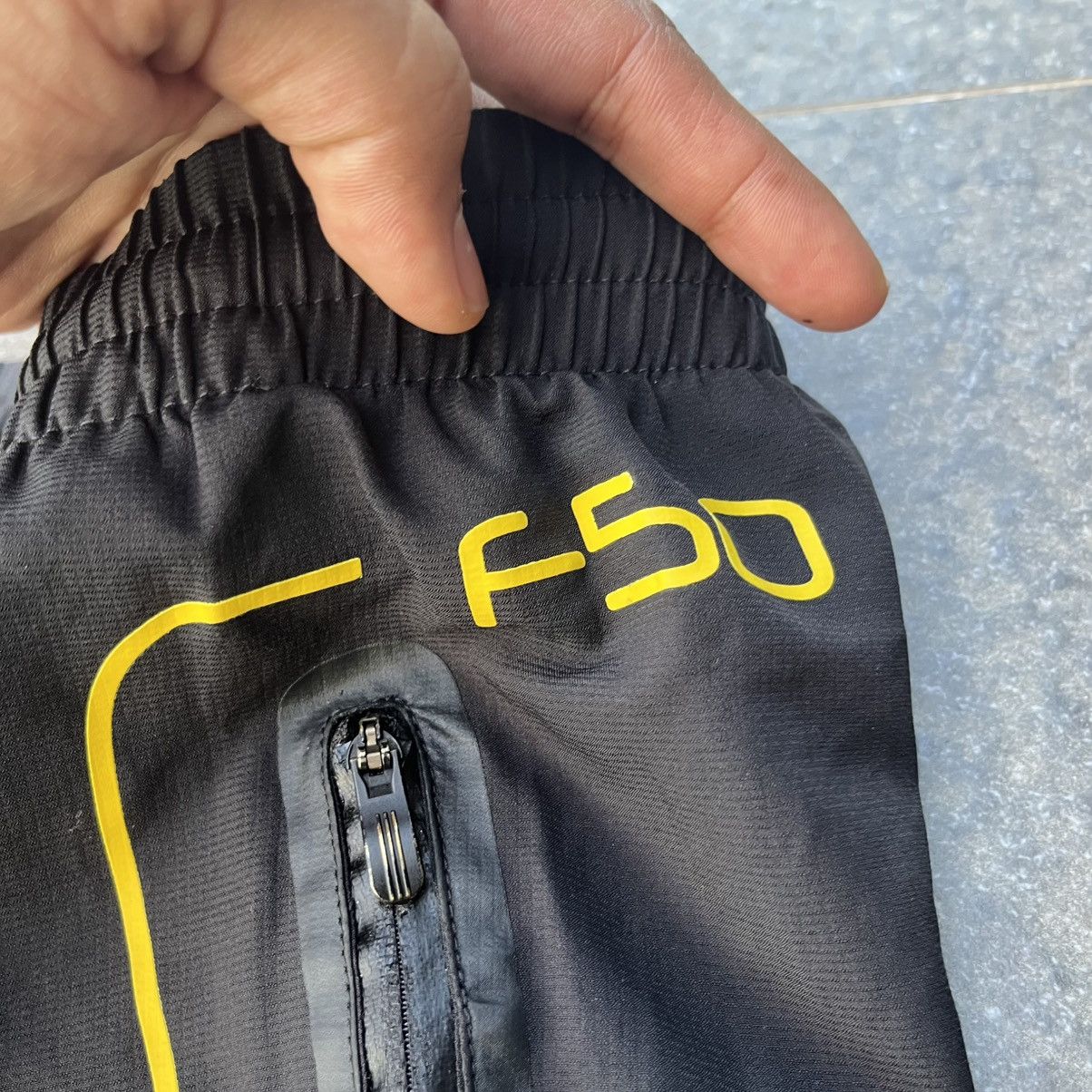 Adidas Adidas F50 Black Yellow Zipper Trackpant Size US 33 - 4 Thumbnail