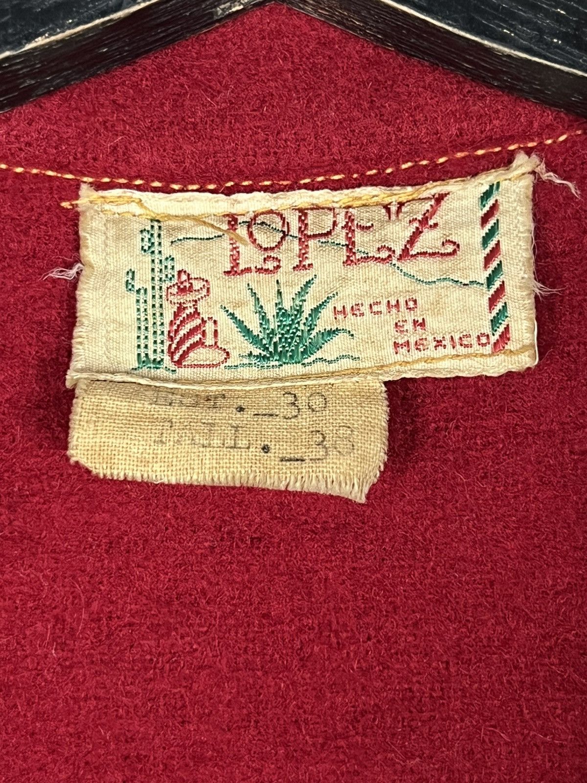 Mexicana Vintage 1940s-1950s hand embroidered Mexican souvenir jacket Size S / US 4 / IT 40 - 11 Thumbnail
