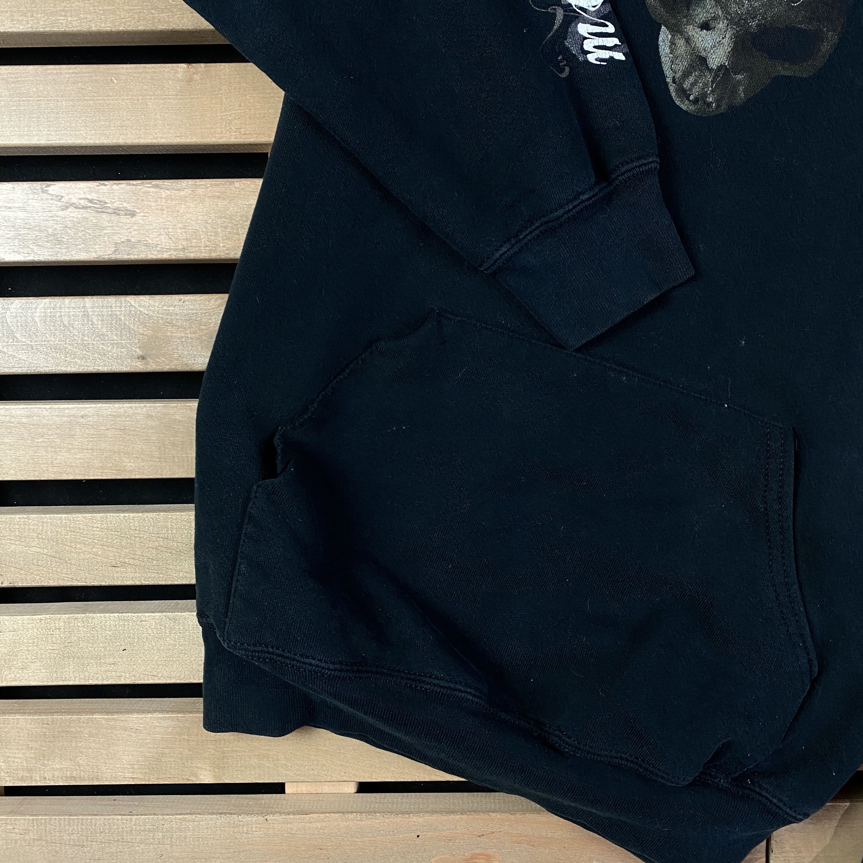 Band Tees × Vintage Mens Vintage Hoodie In Extremo Size Xl Cotton Size US XL / EU 56 / 4 - 3 Thumbnail