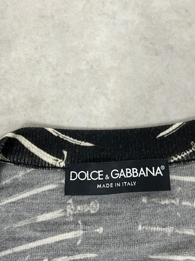 Dolce & Gabbana 2010s Dolce & Gabbana Black Sword Knight Sweater Size US S / EU 44-46 / 1 - 8 Thumbnail