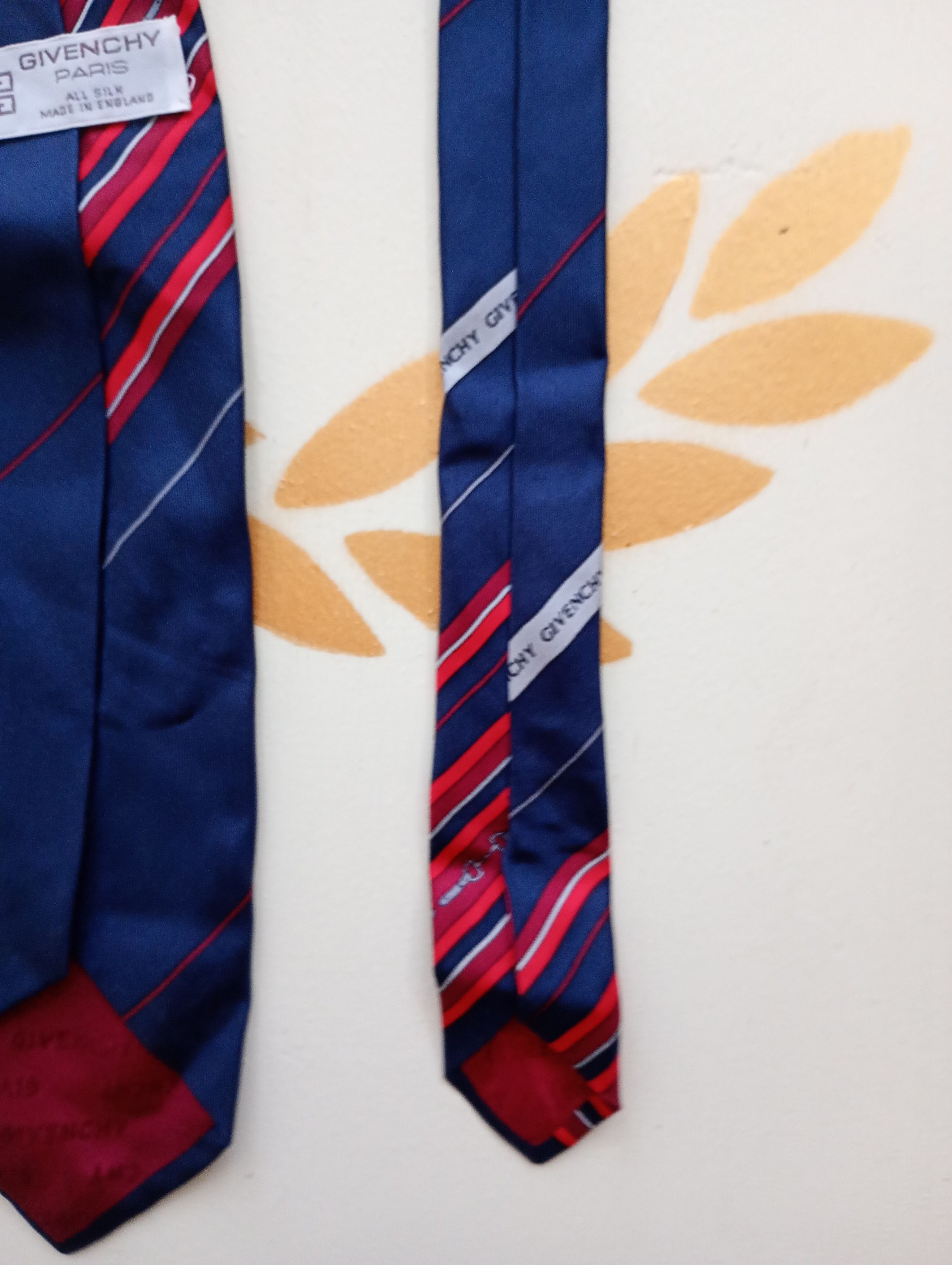 Givenchy Givenchy Tie Vintage Size ONE SIZE - 13 Thumbnail