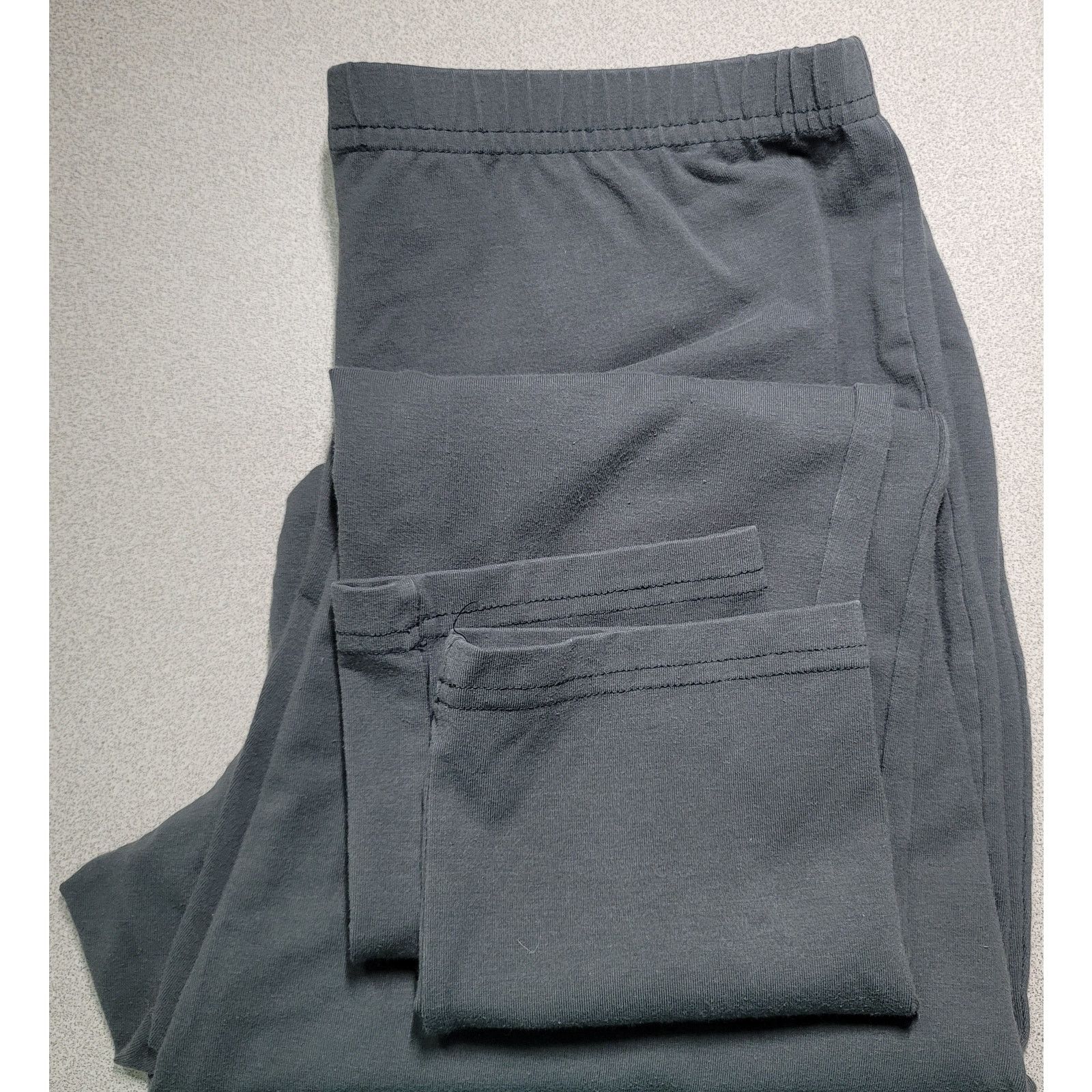 Other Women With Control Gray Flat Front Legging Large Pull On Size 34" / US 12 / IT 48 - 1 Thumbnail