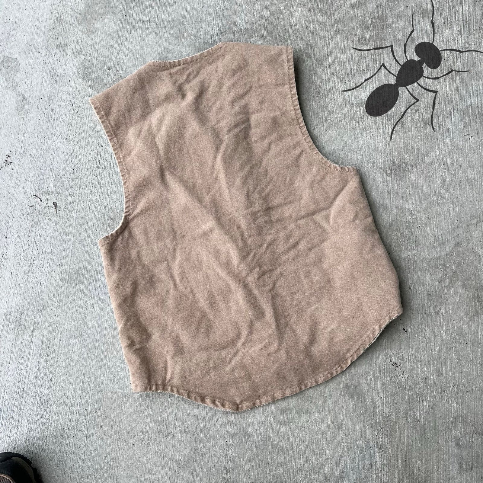 Carhartt × Vintage Carhartt V13 brown work wear vest Size US S / EU 44-46 / 1 - 4 Thumbnail