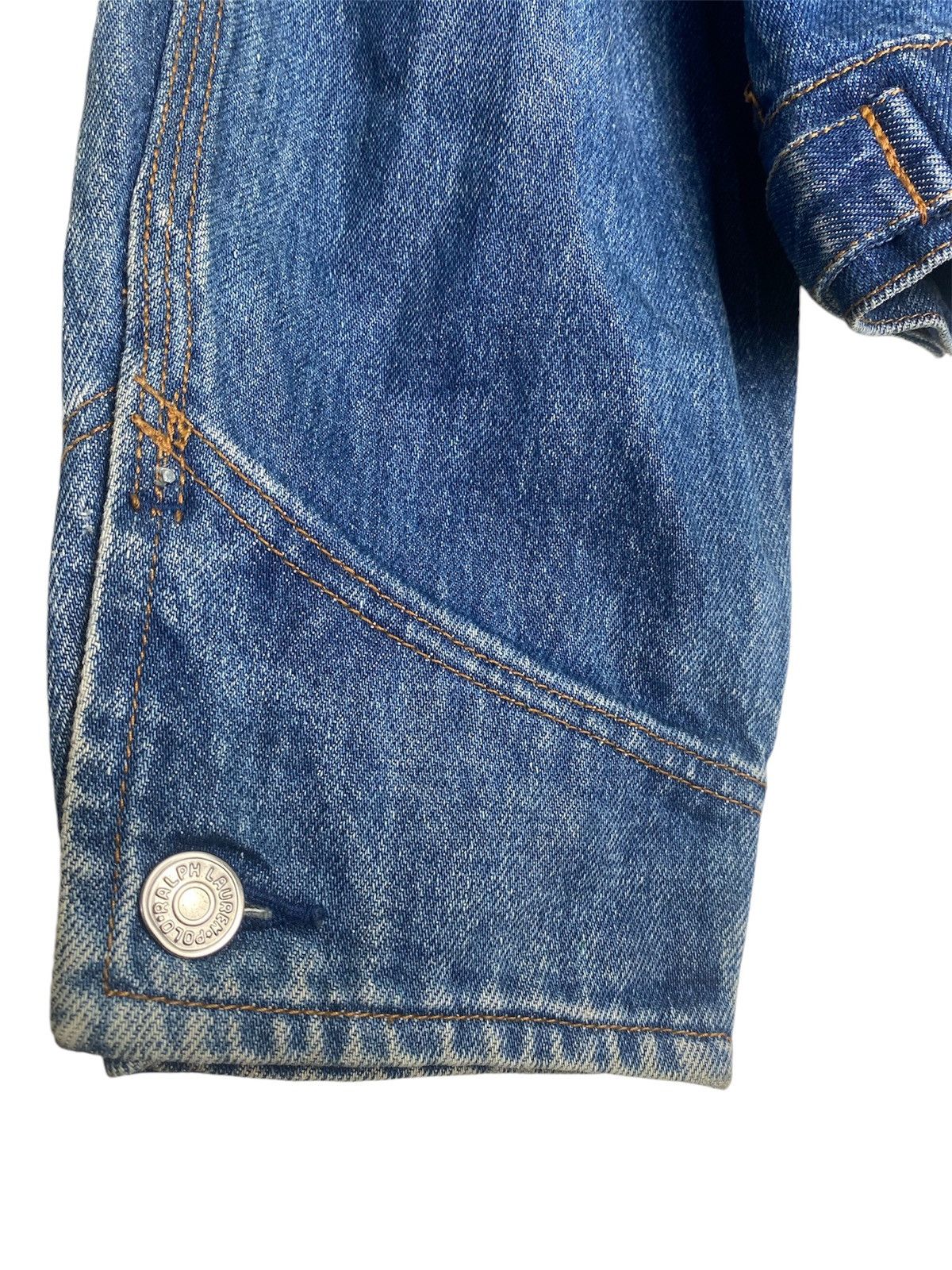 Polo Ralph Lauren Vintage Polo Ralph Lauren Denim Trucker Jacket Size US L / EU 52-54 / 3 - 7 Thumbnail