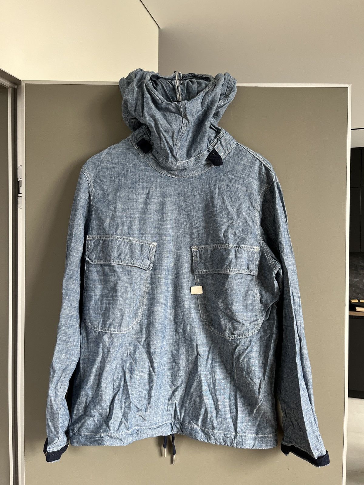 G-Star G-Star Chambray Pw Hooded Anorak Jacket Size US S / EU 44-46 / 1 - 8 Thumbnail