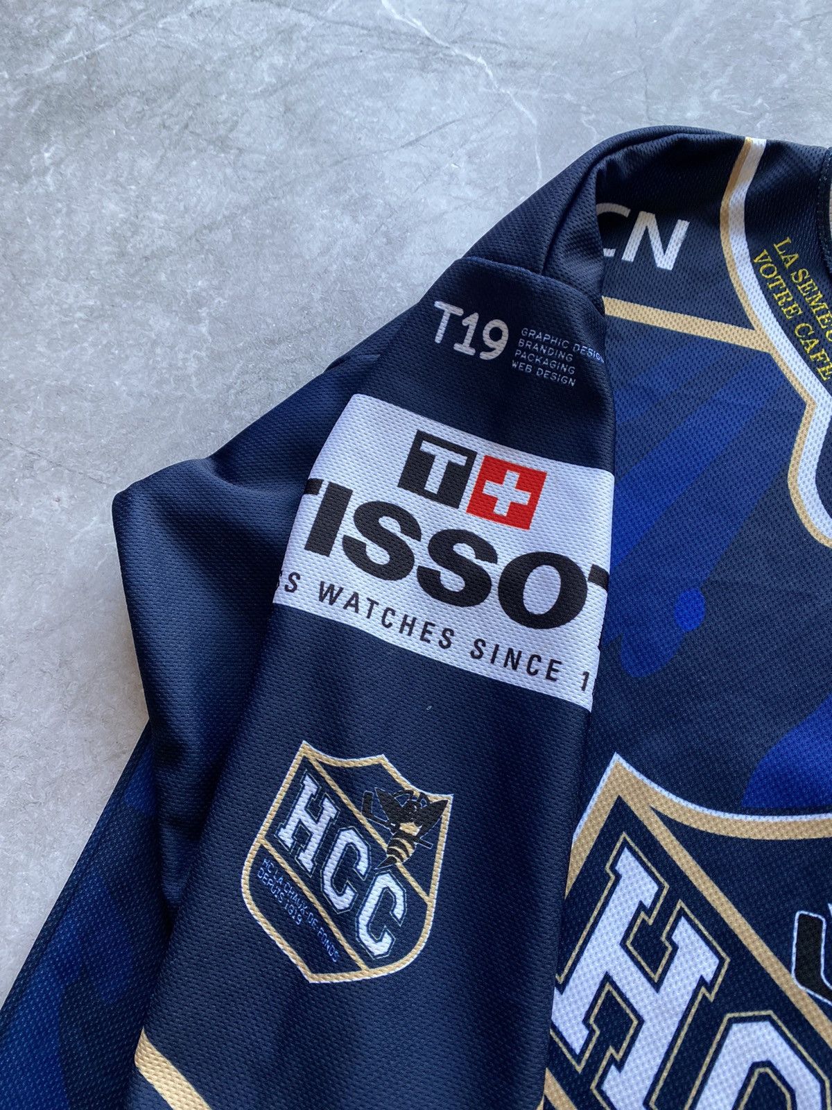Vintage Vintage HC La Chaux-de-Fonds 2012-2013 Home Hockey Jersey Size US XXS / EU 40 - 7 Thumbnail