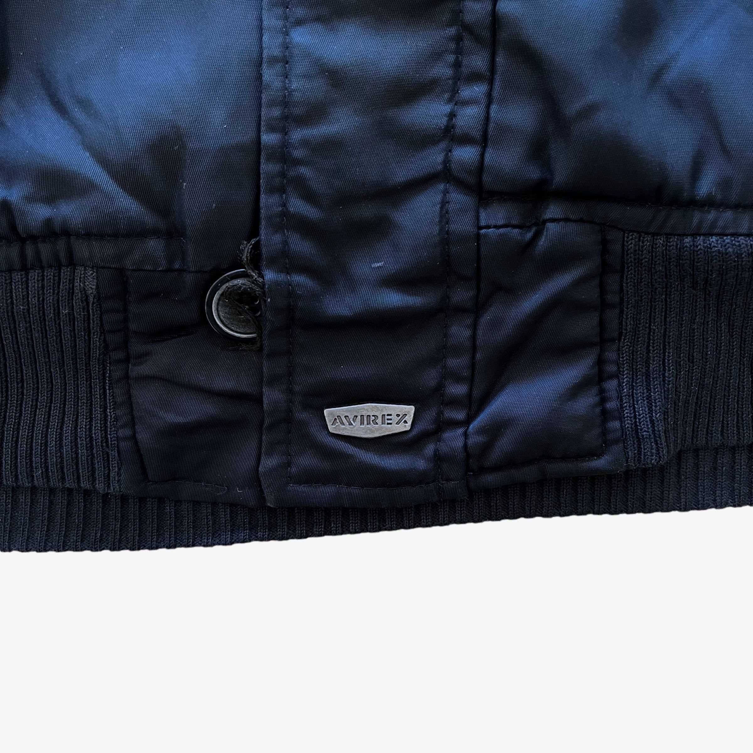 Avirex Vintage 90s Men's AVIREX Reversible Fleece Bomber Jacket Size US XL / EU 56 / 4 - 6 Thumbnail