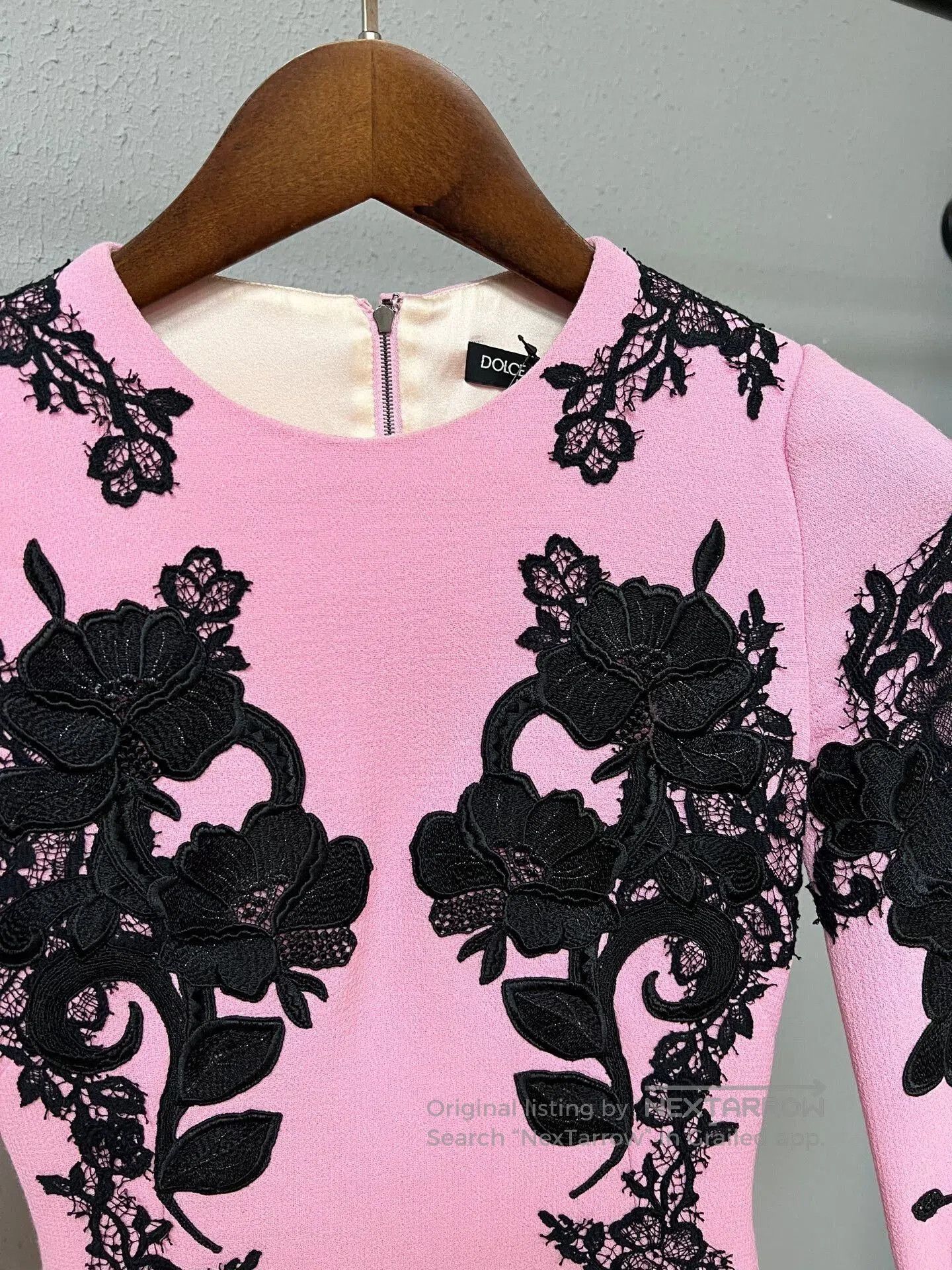 Dolce & Gabbana pink embroidered dress by D&G. Size S / US 4 / IT 40 - 3 Thumbnail
