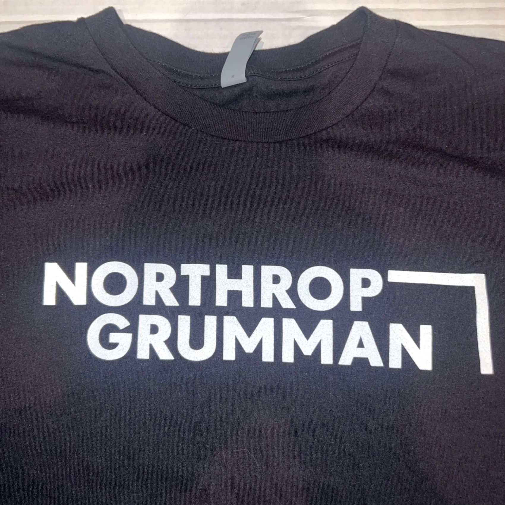 Next Level VINTAGE Northrop Grumman NG Space Systems Employee Issued Logo Shirt Large 2-Sided New Size US L / EU 52-54 / 3 - 2 Thumbnail