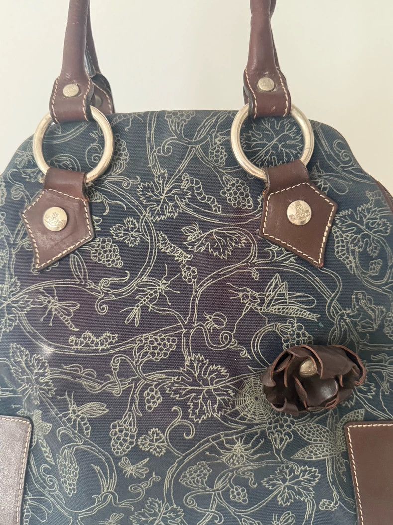 Vivienne Westwood Vivienne Westwood Insect pattern, canvas and leather large Size ONE SIZE - 2 Thumbnail