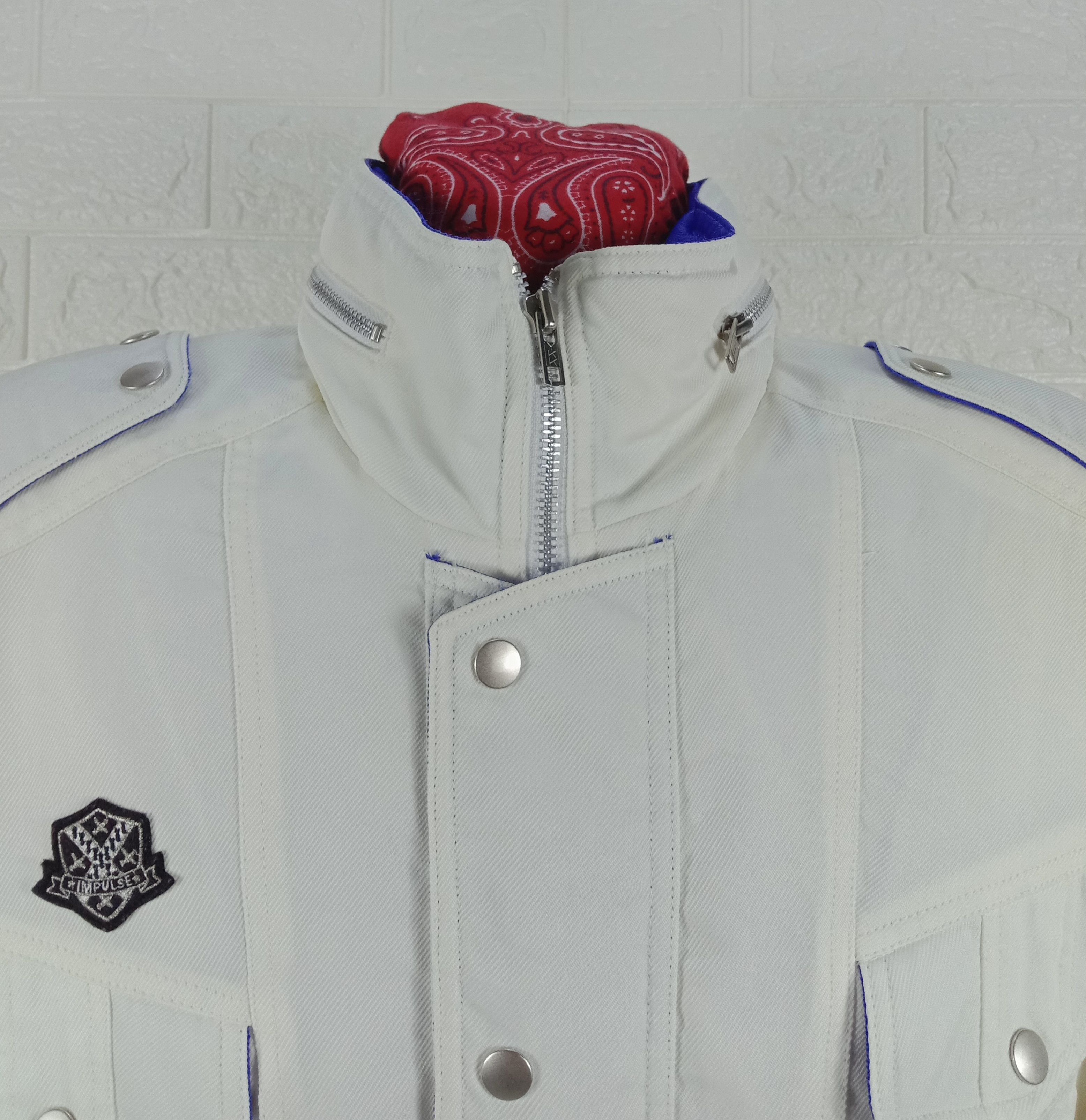 Japanese Brand Vintage Impulse Flight Suits Jacket Size US L / EU 52-54 / 3 - 5 Thumbnail