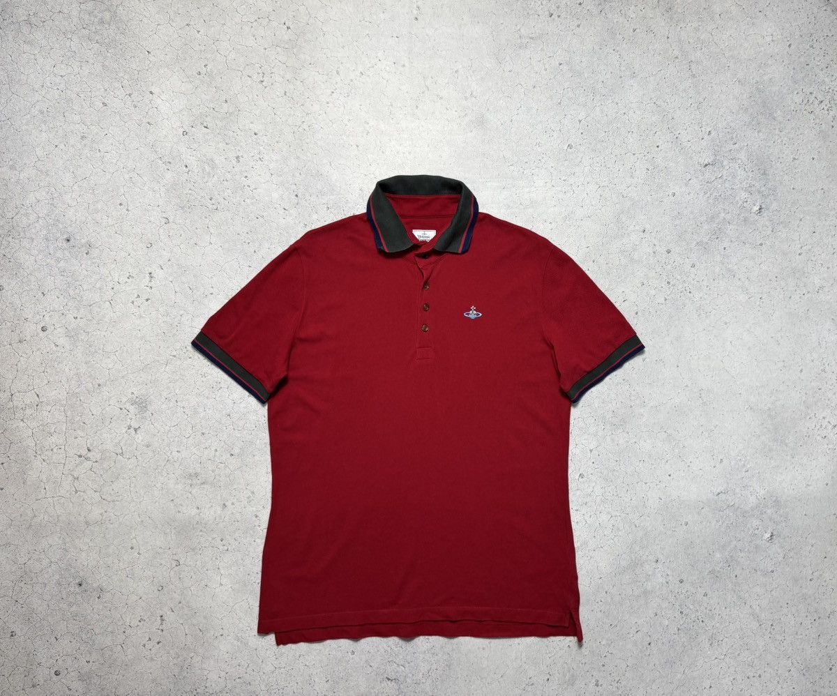 Vivienne Westwood Luxury Polo Shirt Red Size XL