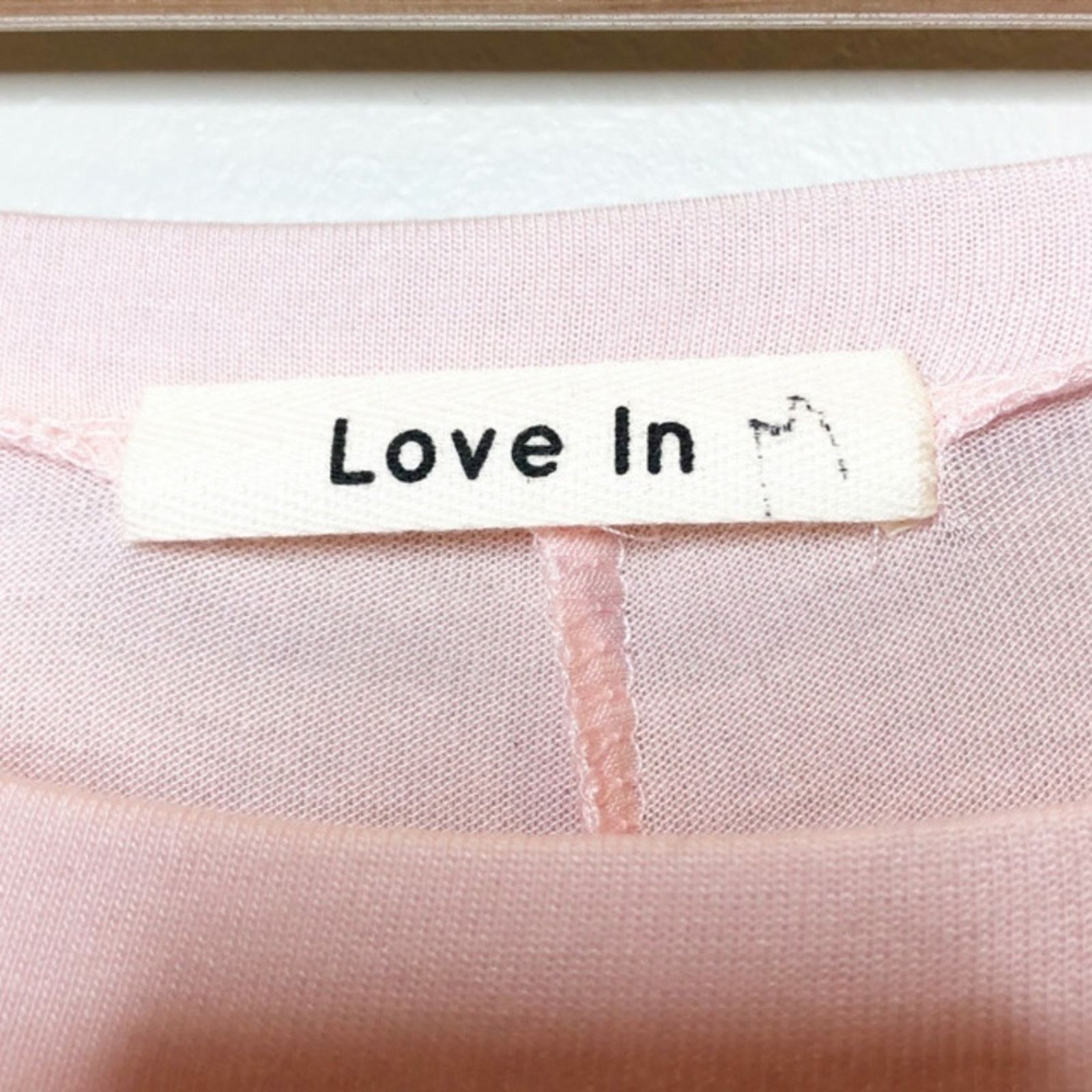 Other Love In 3/4 Sleeve Light Powder Pink Oversized Blouse Size M / US 6-8 / IT 42-44 - 15 Thumbnail