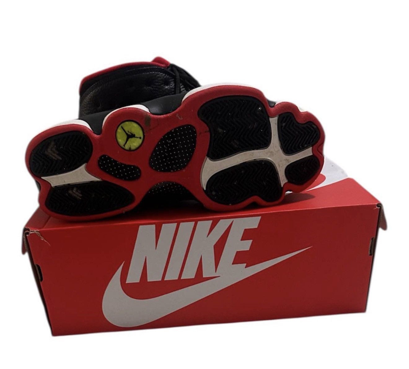Jordan Brand Air Jordan 13 Retro Low Bred - Black/University Red - Size 9 Size US 9 / EU 42 - 2 Thumbnail