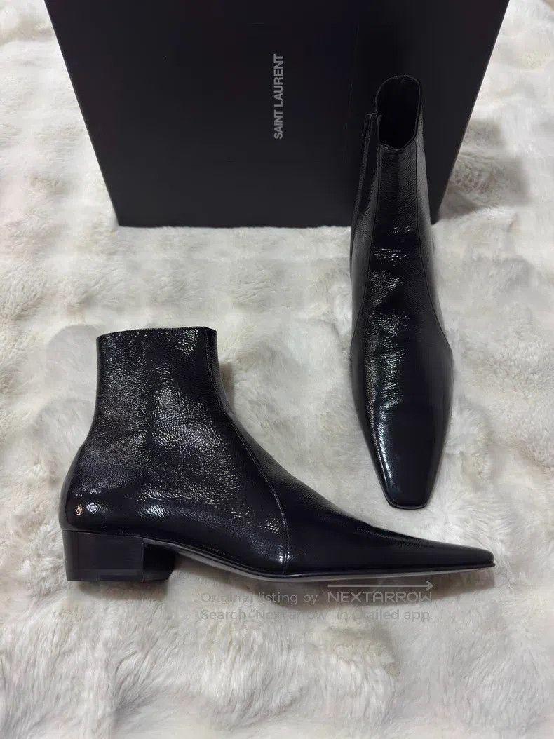 Saint Laurent Paris Saint Laurent Paris Boots Men's Boots Size US 11 / EU 44 - 1 Thumbnail
