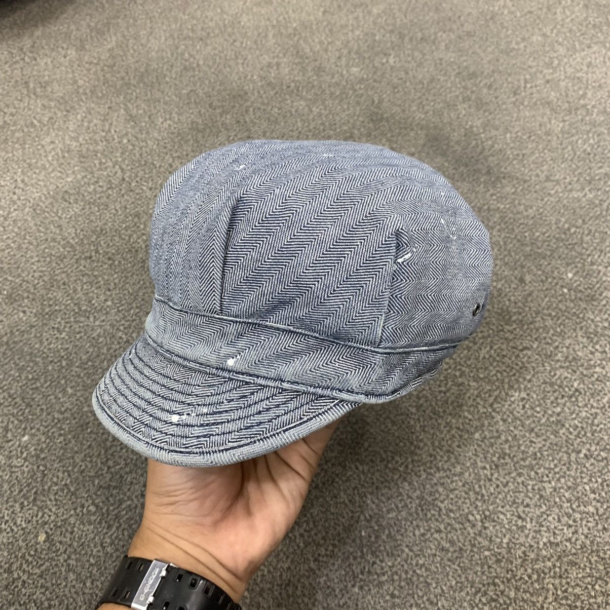 Polo Ralph Lauren Denim & Supply Ralph Lauren Biker Hat Paint Splatter Artist Size ONE SIZE - 10 Thumbnail