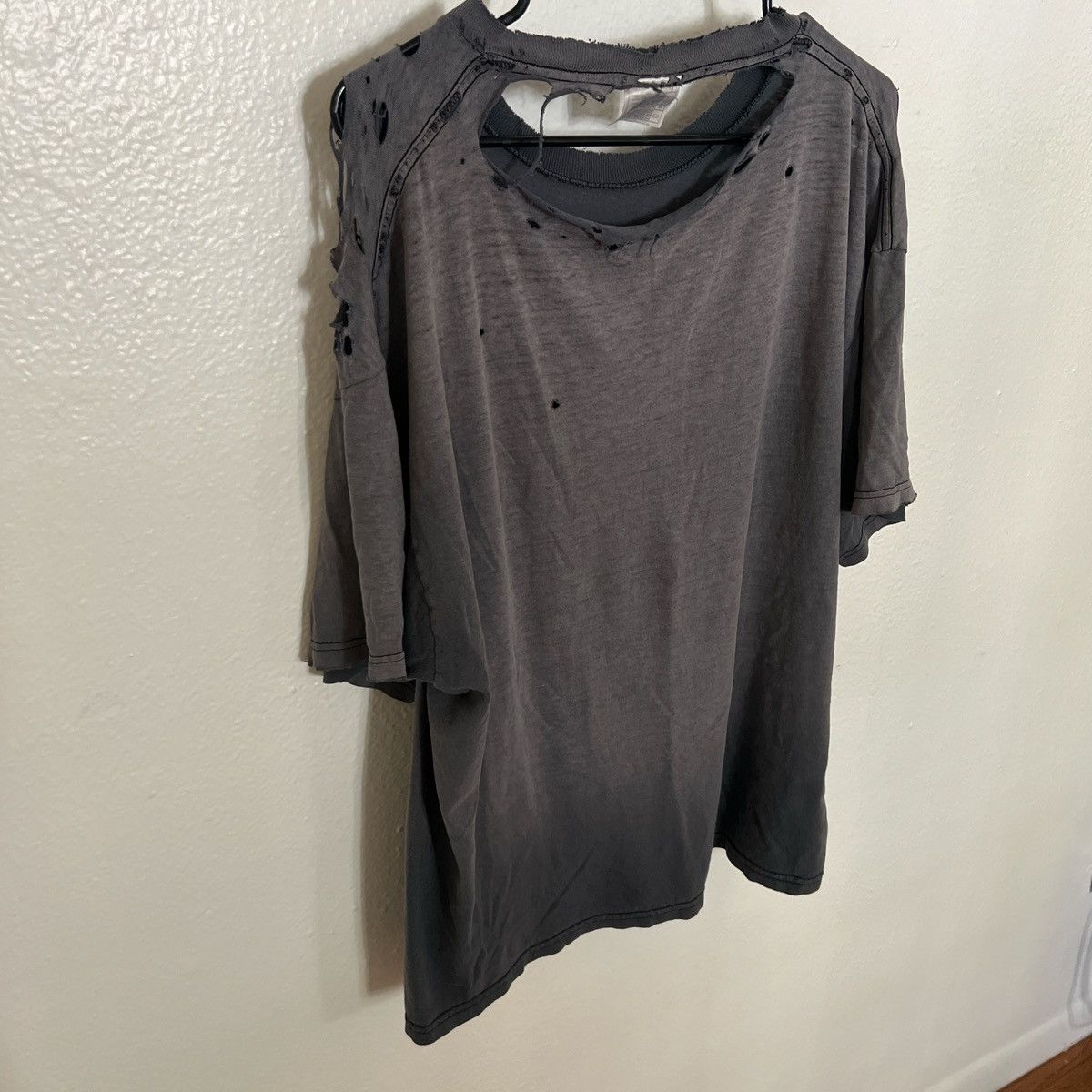 Vintage Thrashed Vintage Shirt Size US XL / EU 56 / 4 - 4 Thumbnail