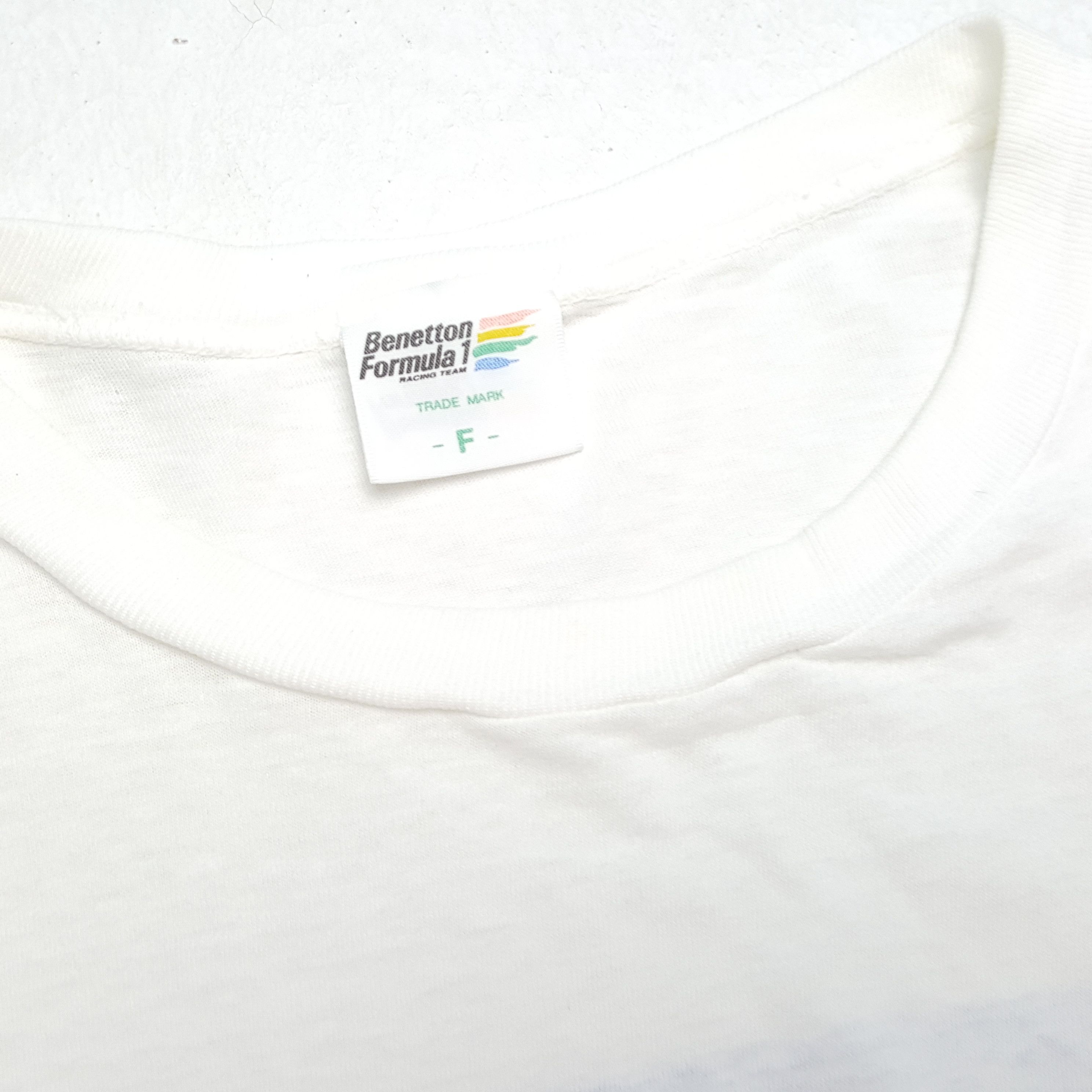 Benetton × Vintage Mild Seven BENETTON FORMULA 1 Racing Team Tshirt Size US L / EU 52-54 / 3 - 7 Thumbnail