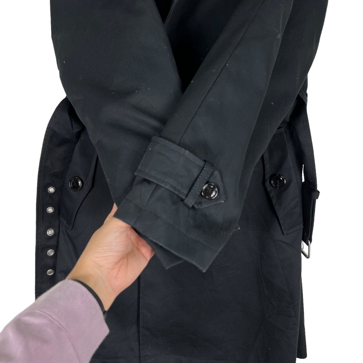 Japanese Brand 🔥 ZARA MAN BELT TRENCH COATS Size US M / EU 48-50 / 2 - 13 Thumbnail