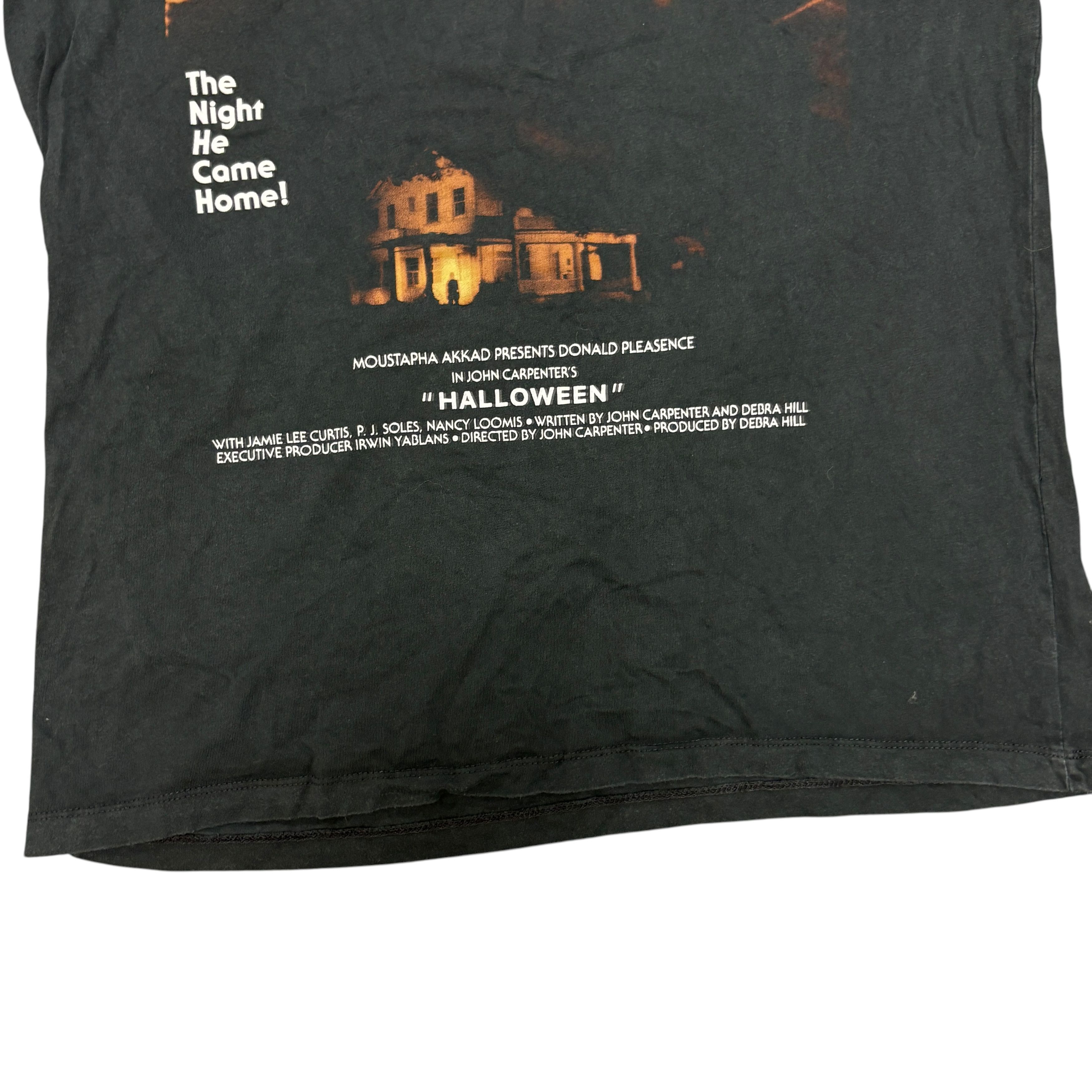 Vintage Halloween Shirt Horror Movie Promo Michael Myers Cinema Film Size US S / EU 44-46 / 1 - 10 Thumbnail