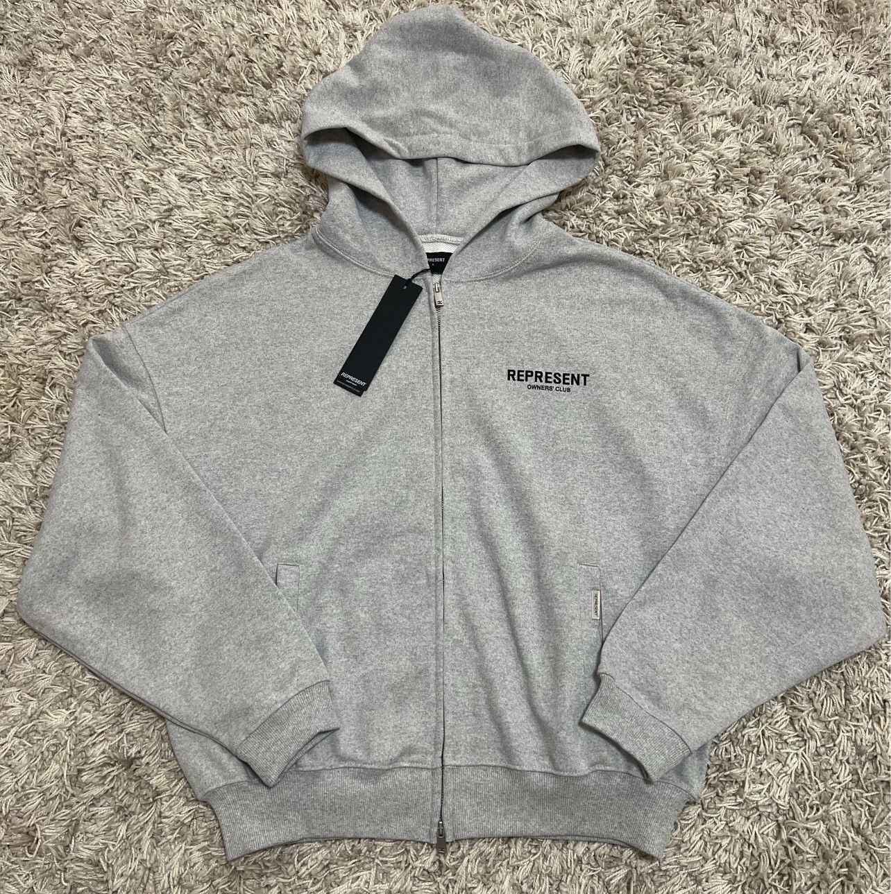 Represent zip hoodie