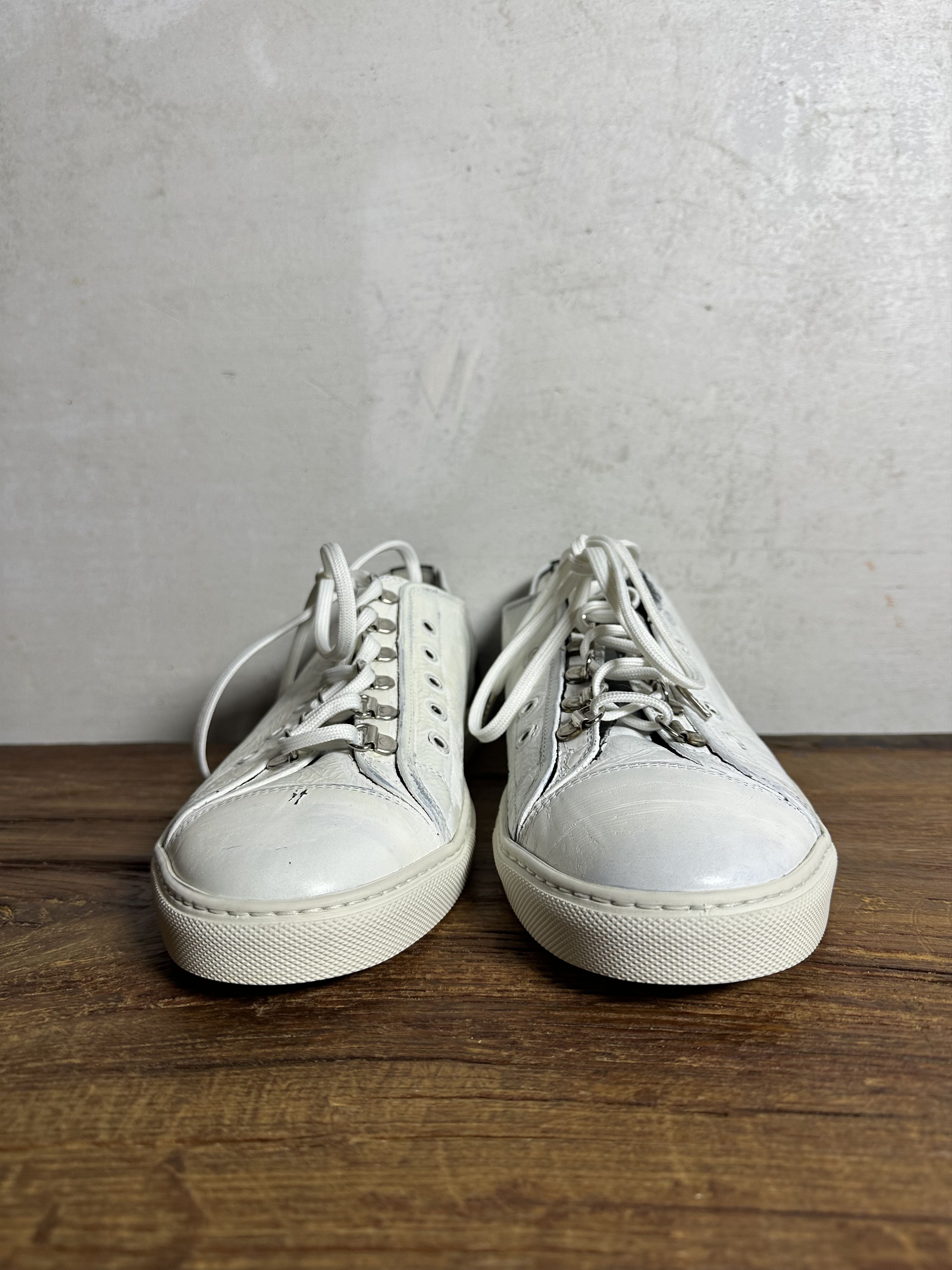Neil Barrett Neil Barrett Painted Two-Toned Low-Top Sneakers Size US 10 / EU 43 - 6 Thumbnail