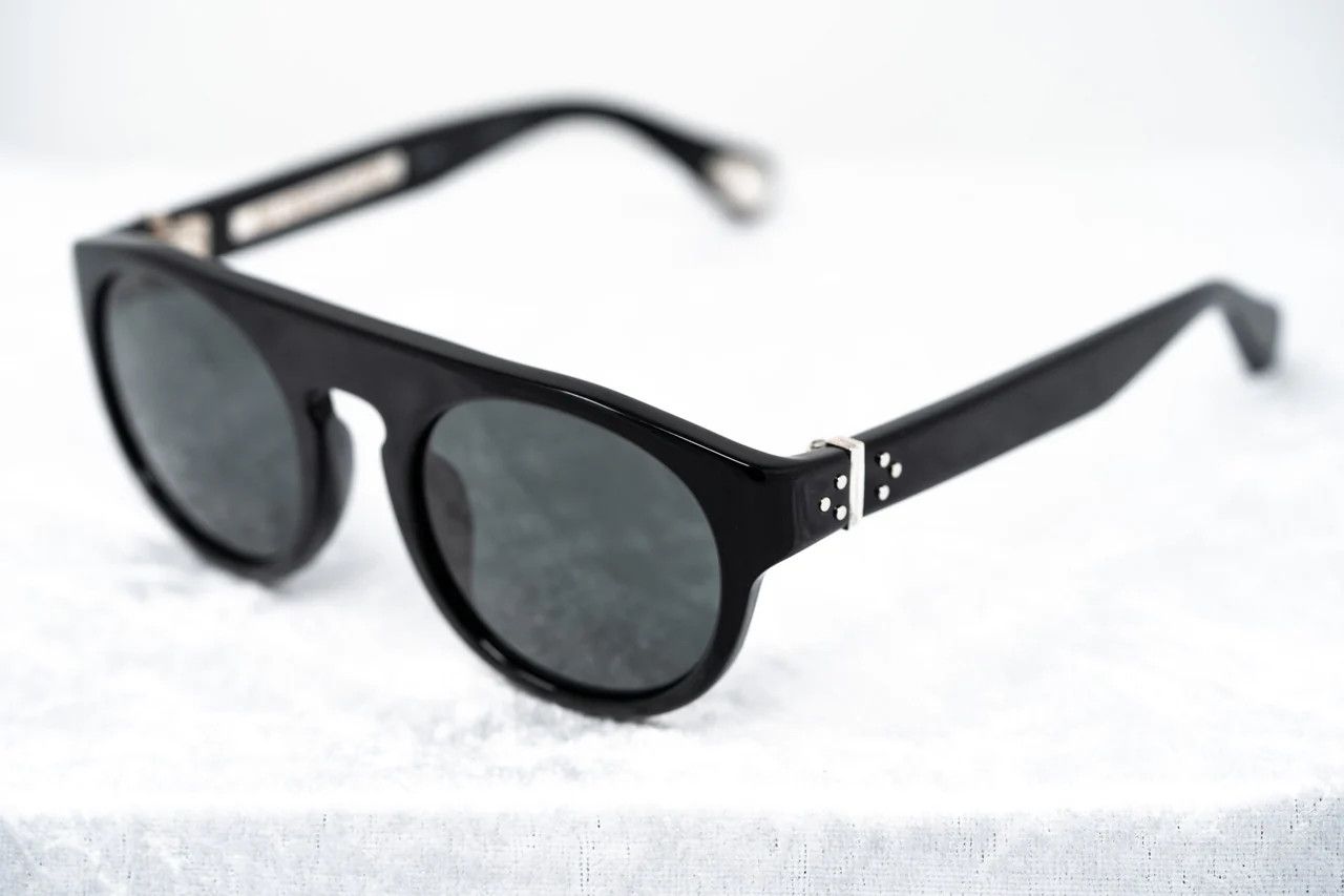 Ann Demeulemeester Ann Demeulemeester Sunglasses Flat Black and Grey Gradient Size ONE SIZE - 11 Thumbnail