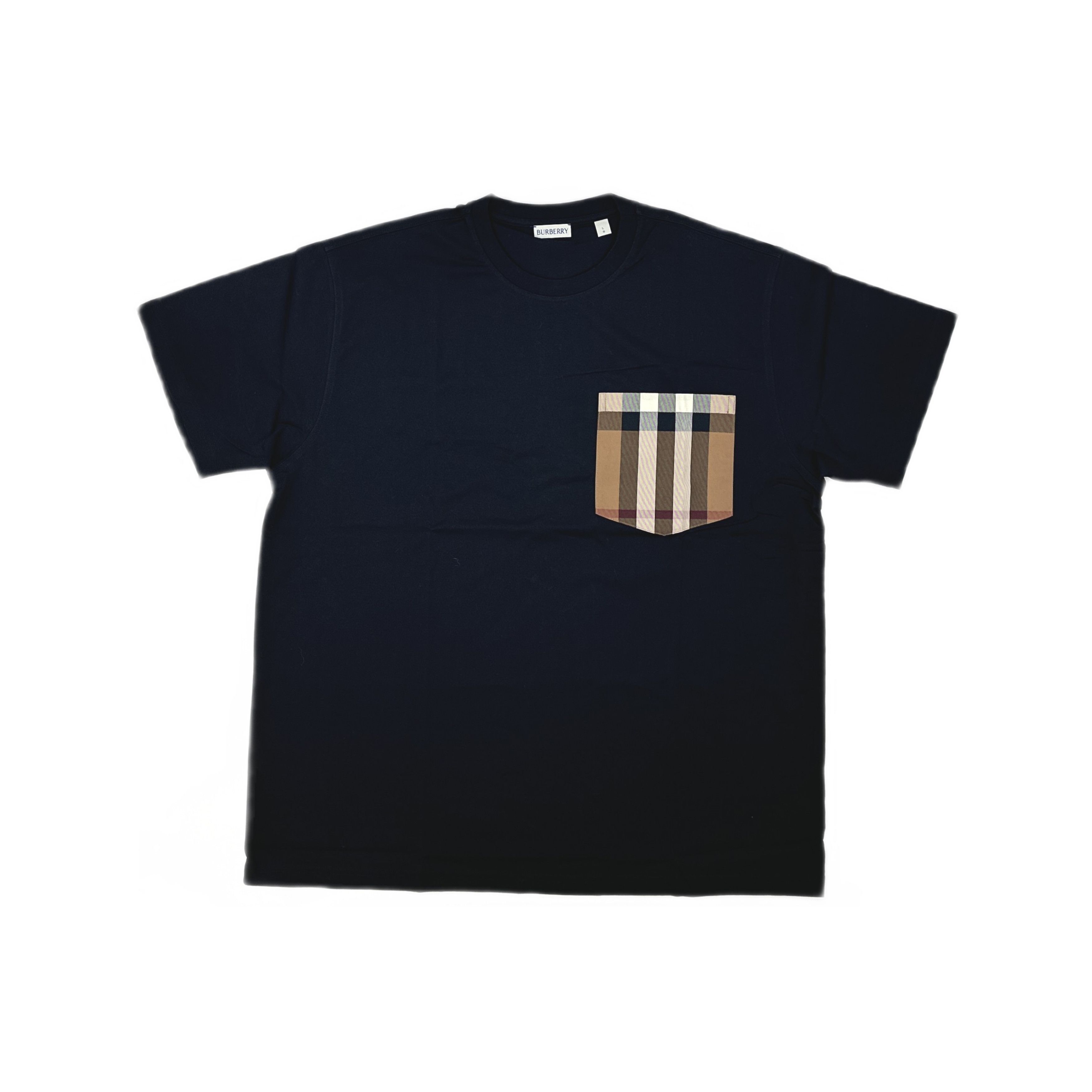 Burberry Burberry Check Pocket T-Shirt Size L Size L / US 10 / IT 46 - 1 Thumbnail