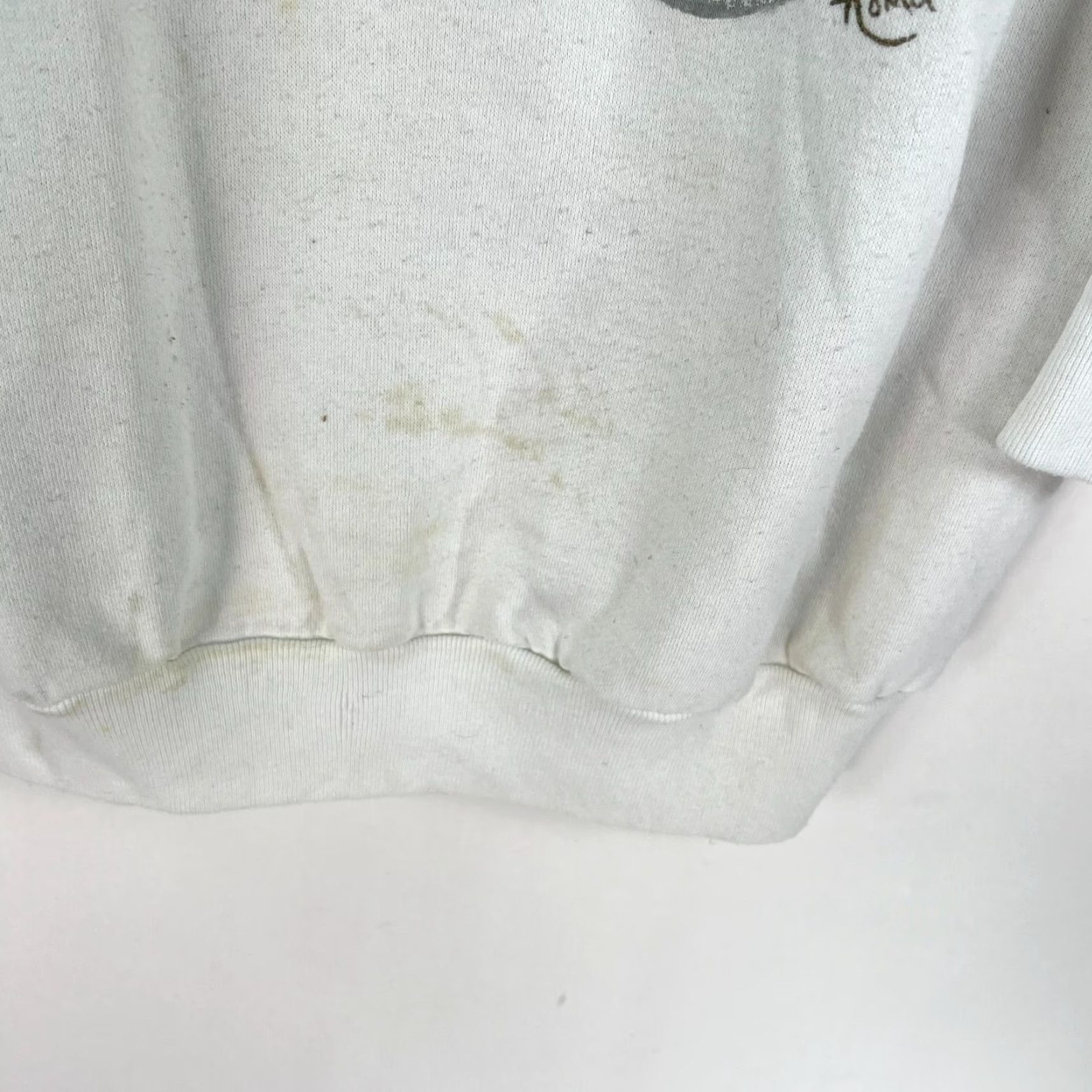 McGregor VINTAGE McGregor Hand Painted Santa Claus Sweatshirt Women 2XL White Graphic Print Christmas Pullover Long Sleeve Size XXL / US 16-18 / IT 52-54 - 4 Thumbnail