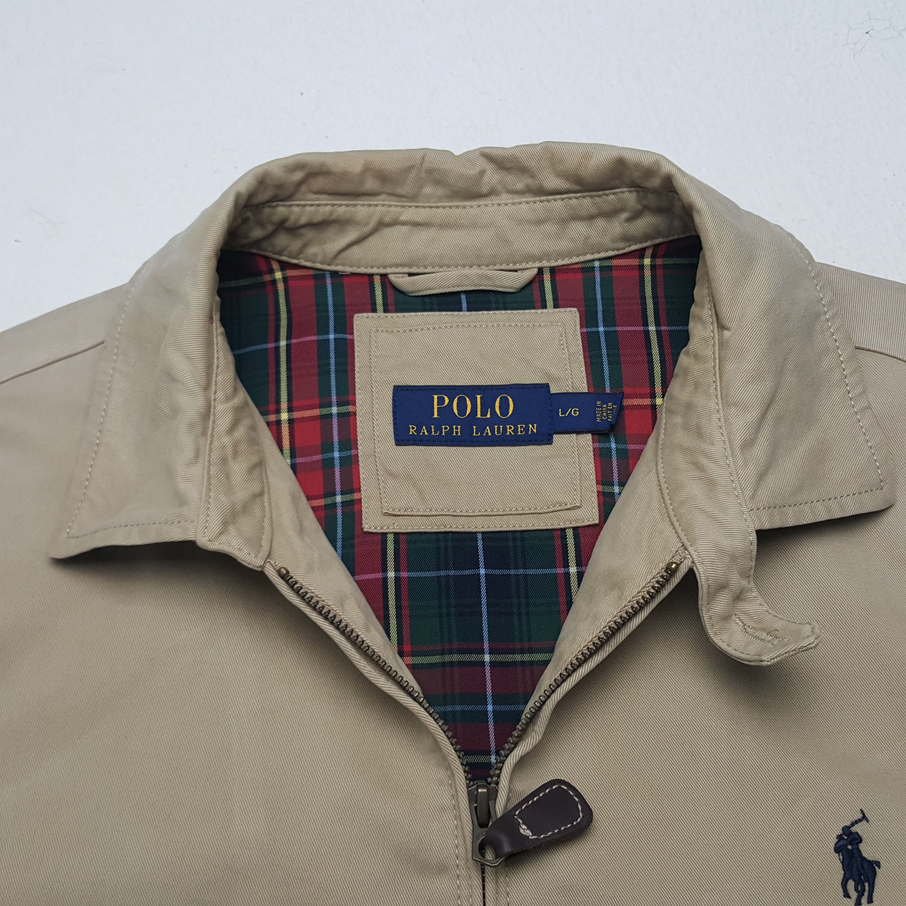 Polo Ralph Lauren × Vintage Vintage Polo Ralph Lauren Zipper Worker Jacket Size US L / EU 52-54 / 3 - 4 Thumbnail