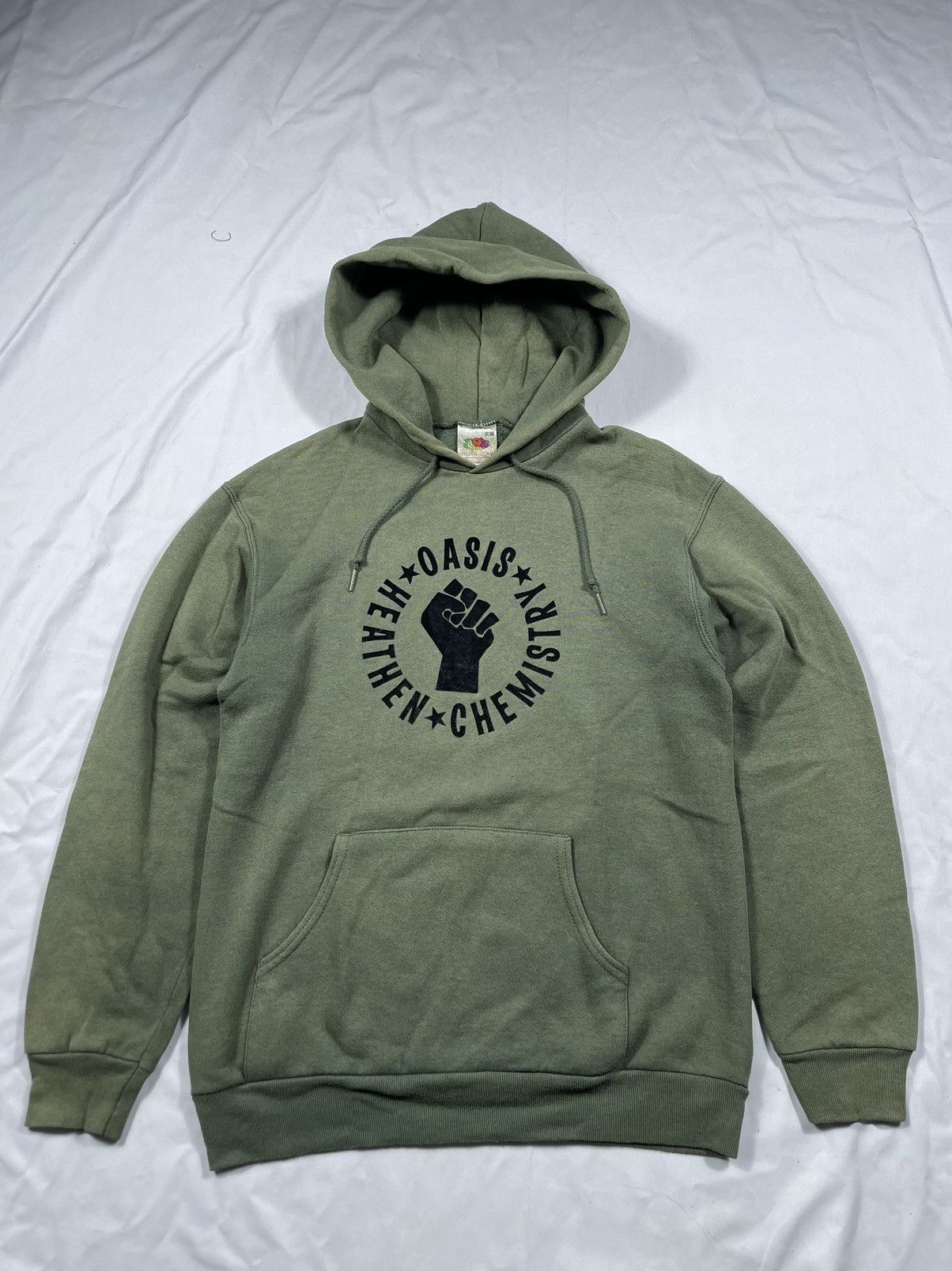 Band Tees Sun Fadded OASIS 90s Hoodie Size US S / EU 44-46 / 1 - 1 Thumbnail
