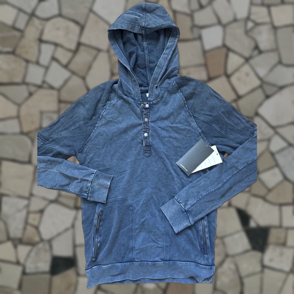 Calvin Klein VINTAGE Calvin Klein Hoodie S Blue Distressed NEW Size US S / EU 44-46 / 1 - 1 Thumbnail