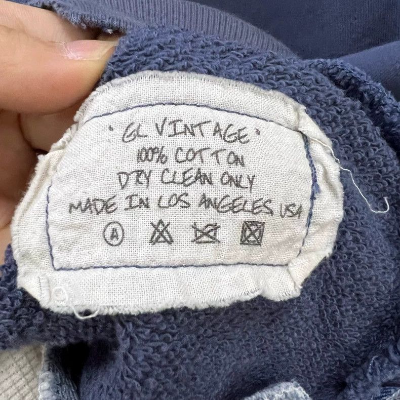 Greg Lauren greg lauren size 4 Washed vintage patchwork hoodie 2506-Ne Size US XL / EU 56 / 4 - 3 Thumbnail