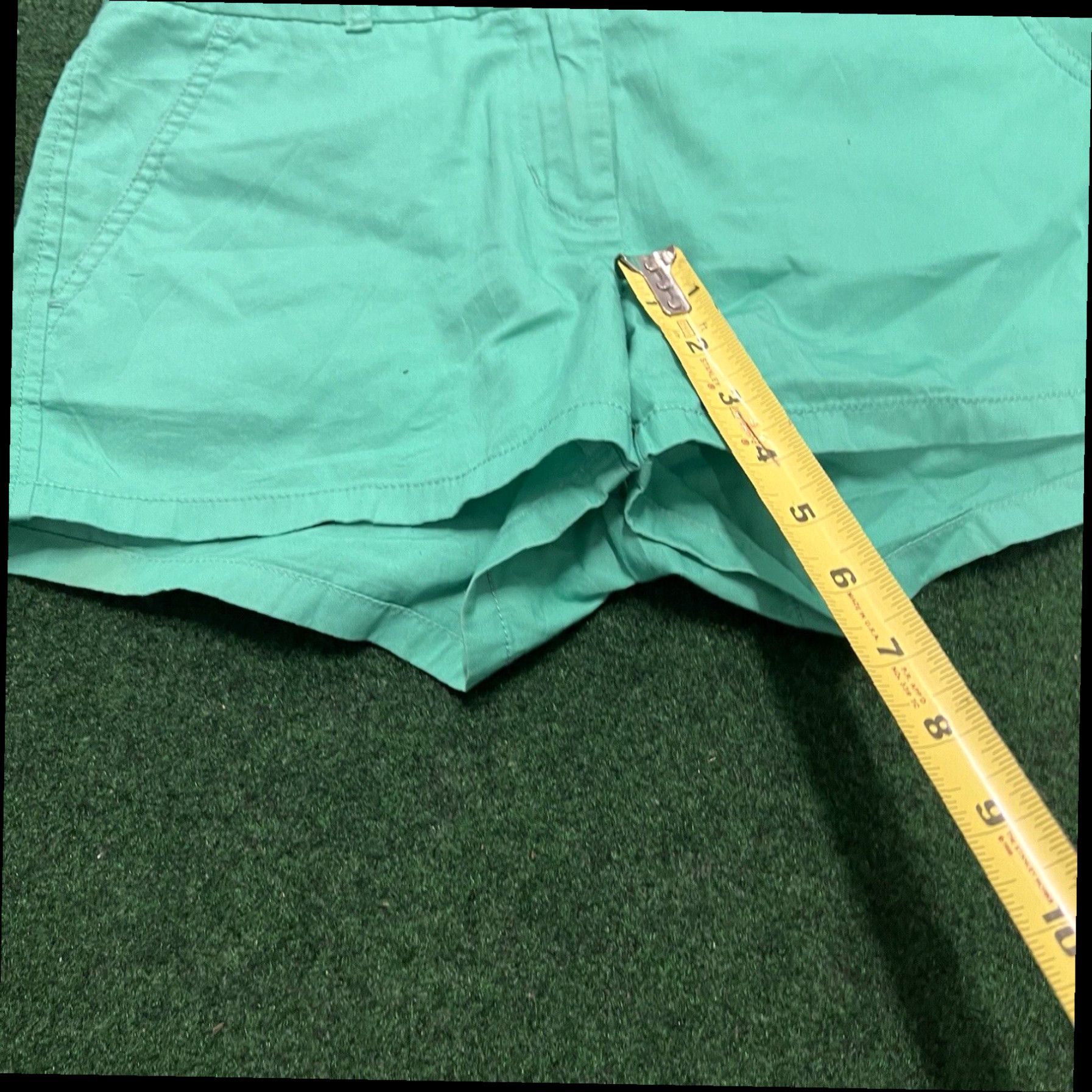 J.Crew J. Crew Chino Shorts Green Size 2 Summer Working Walking Outdoors Size 26" / US 2 / IT 38 - 6 Thumbnail